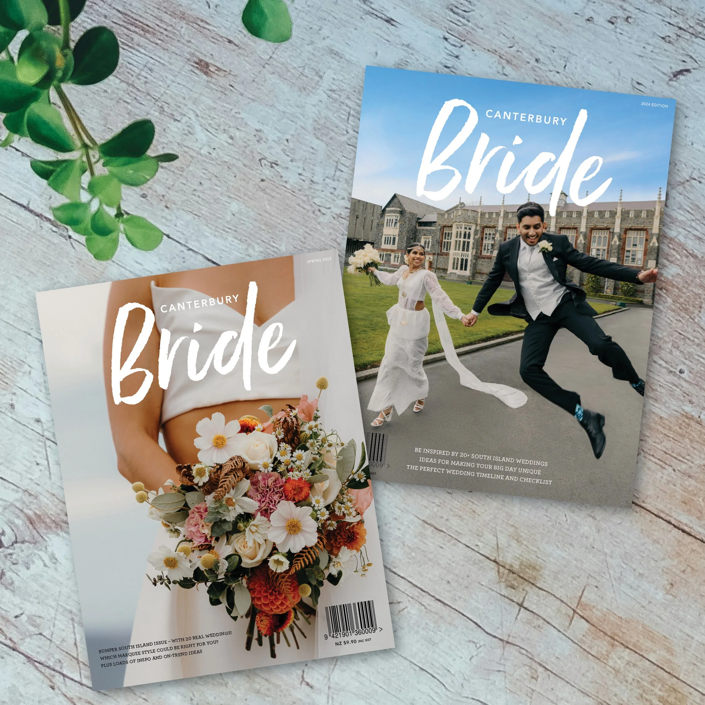 Canterbury Bride Wedding Magazine Covers 2023 and 2024