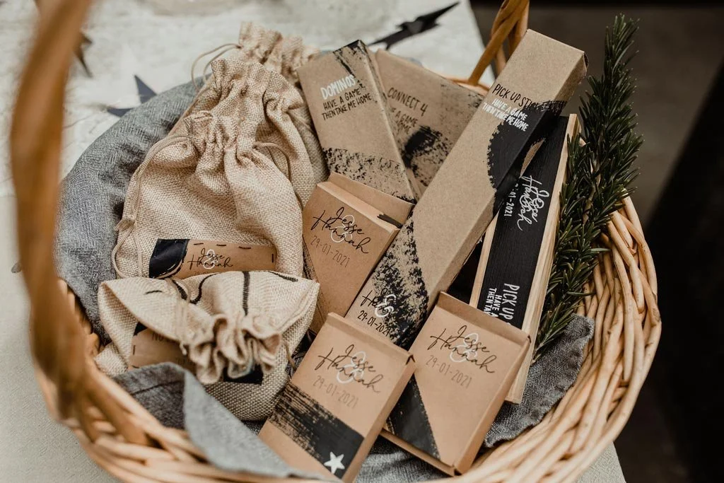 personalised wedding tabletop games from Hannah & Jesse's wedding at Stonebridge photographed by Ashlee Adam Photography