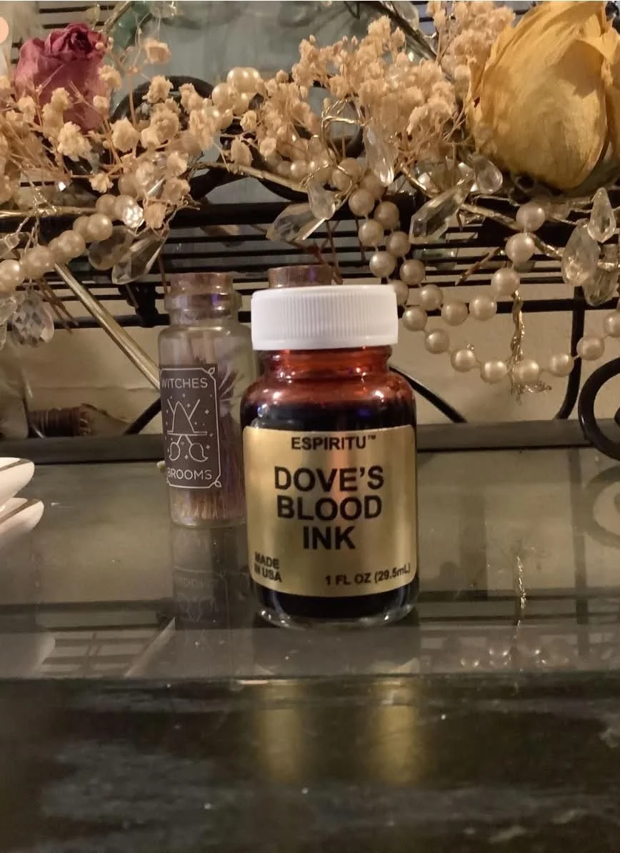 Doves blood ink