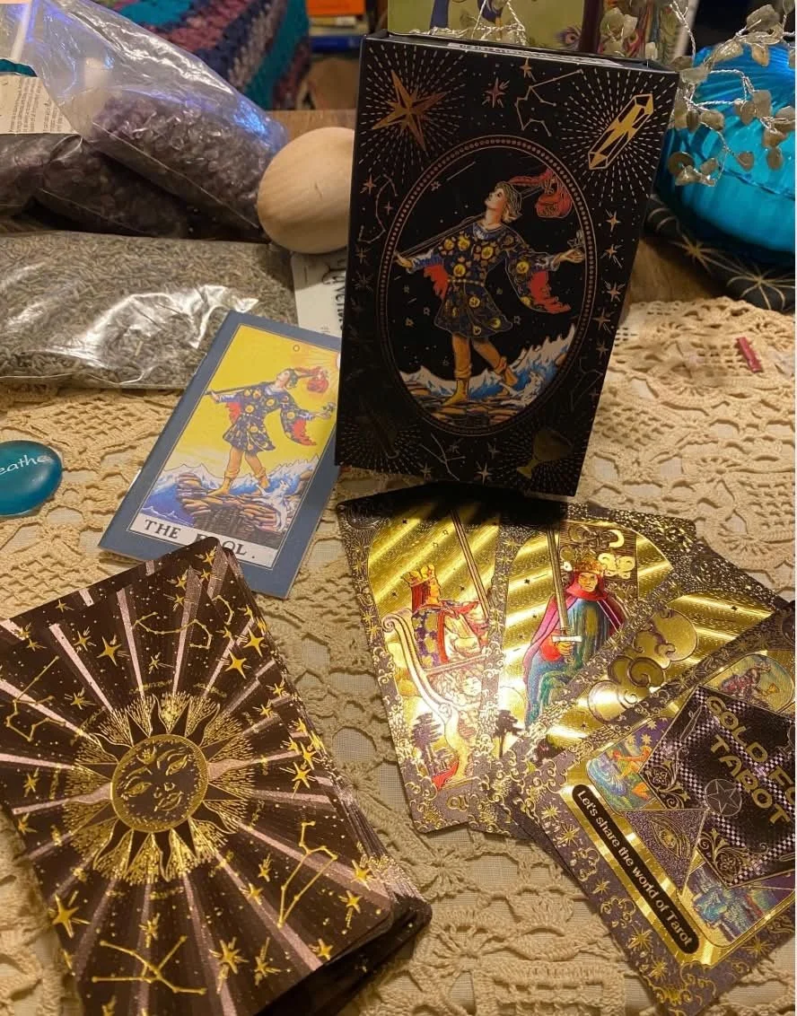Rider Waite Black Gold Foil Tarot Deck