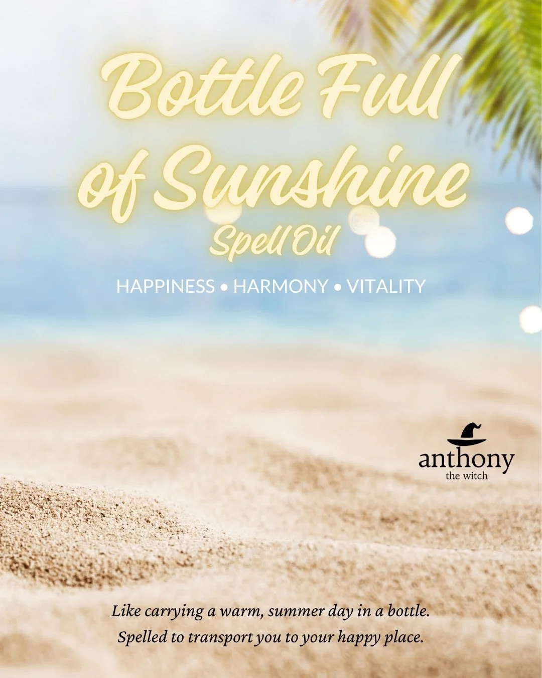 Bottle Full of Sunshine Spell Oil