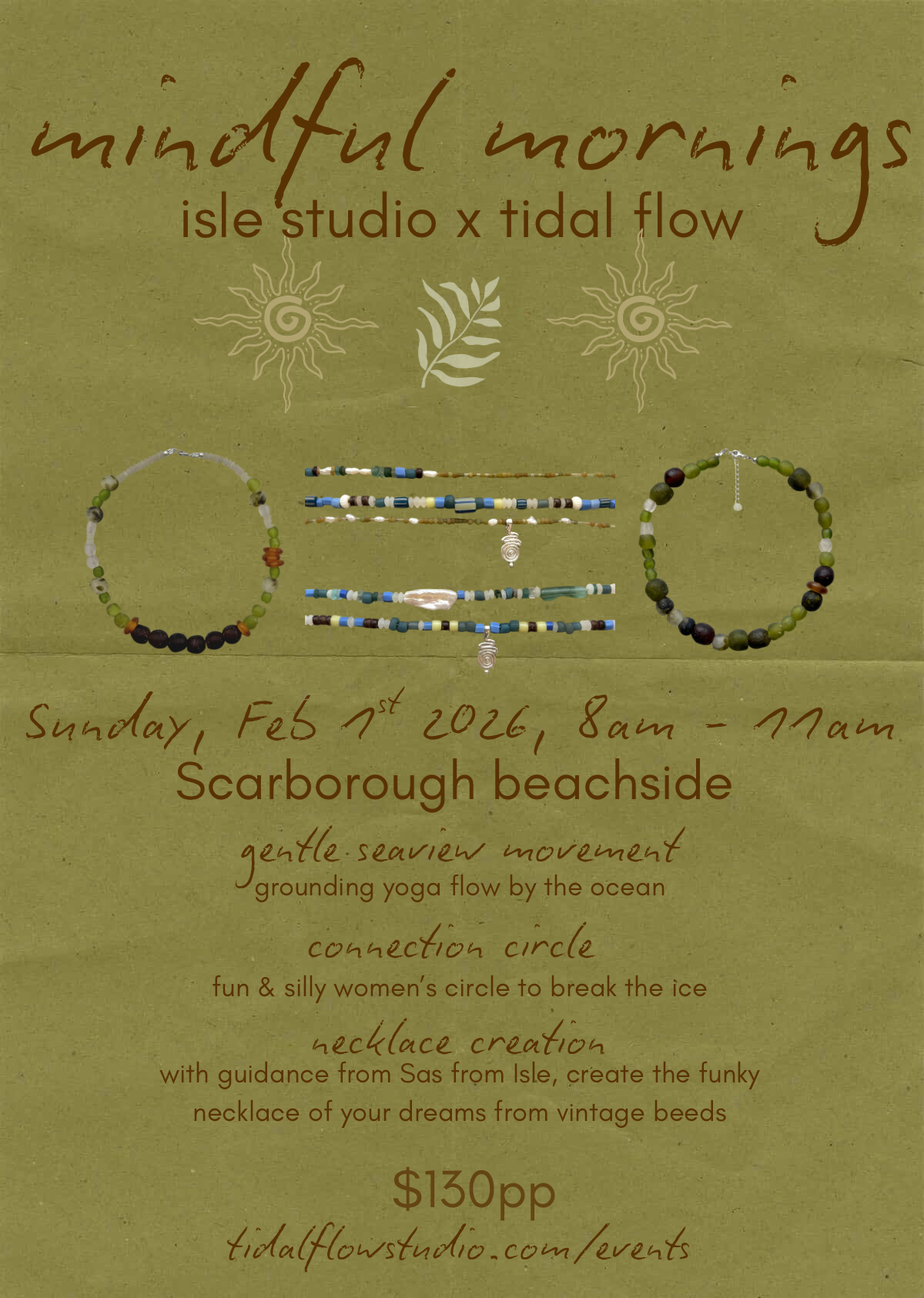 ๛mindful mornings - isle studio x TF ๛