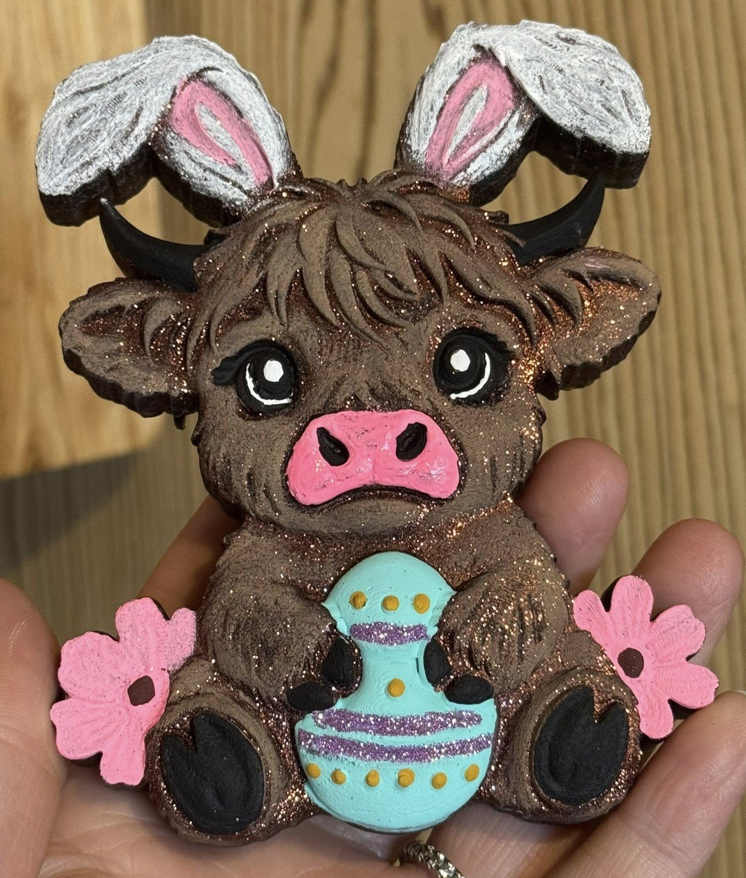Easter Cow 3D