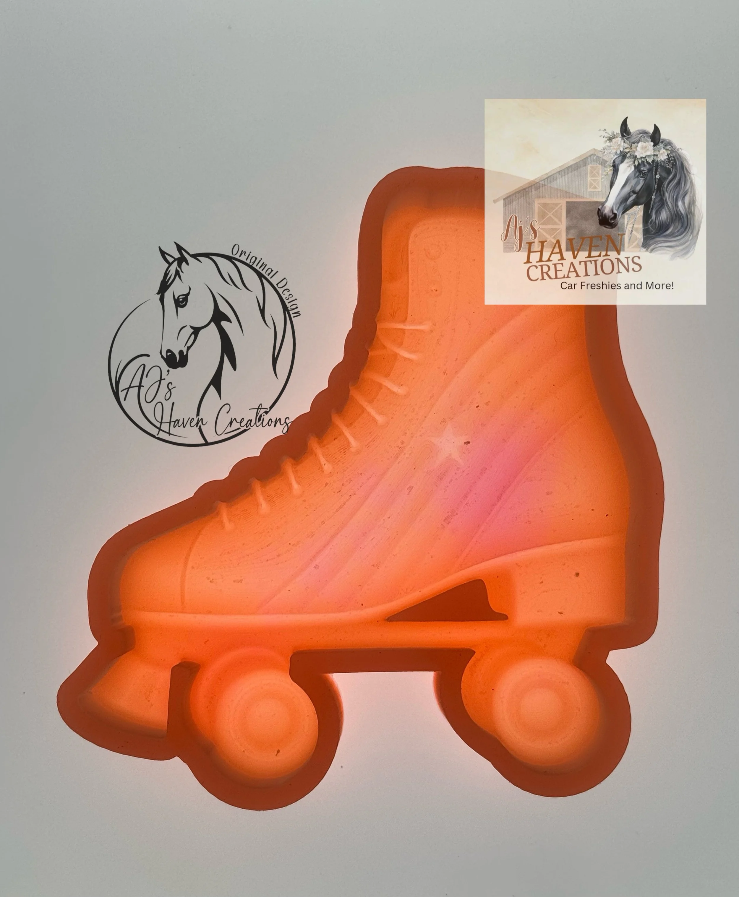Retro Roller Skate 3D