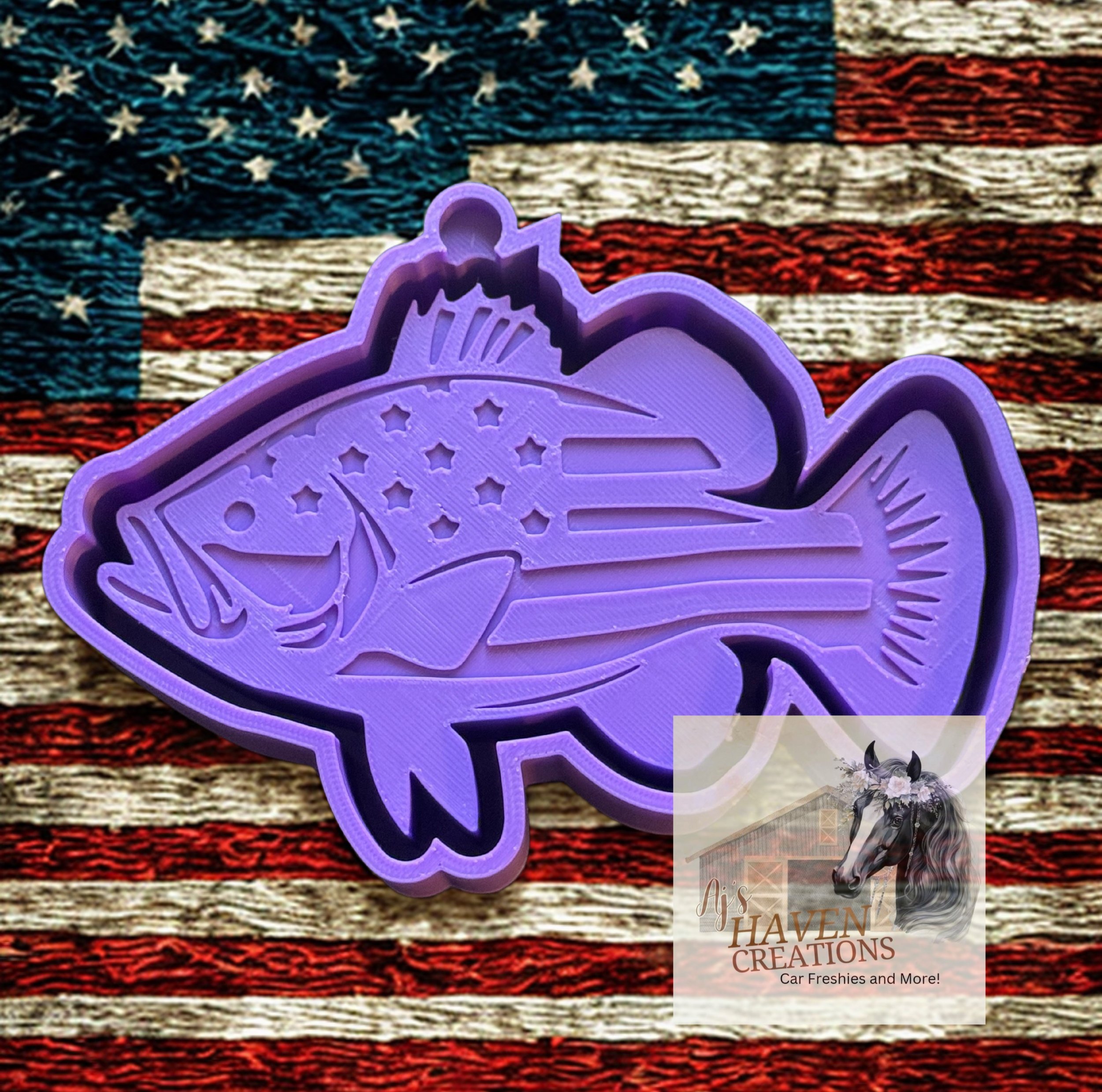 Stars and stripes fish