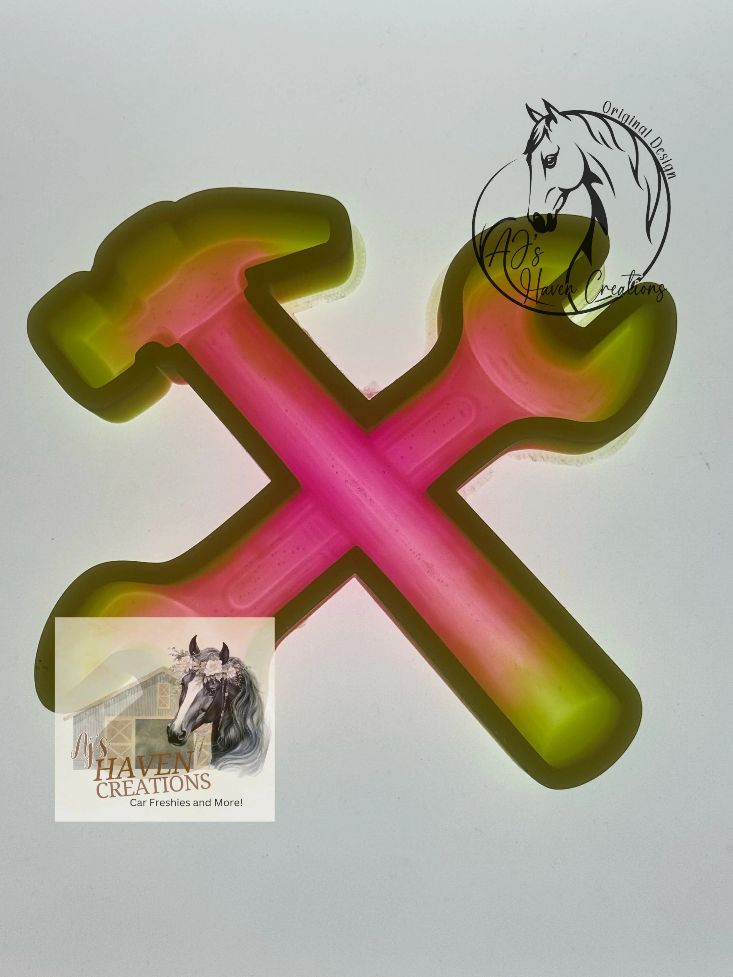 Hammer and wrench 3D