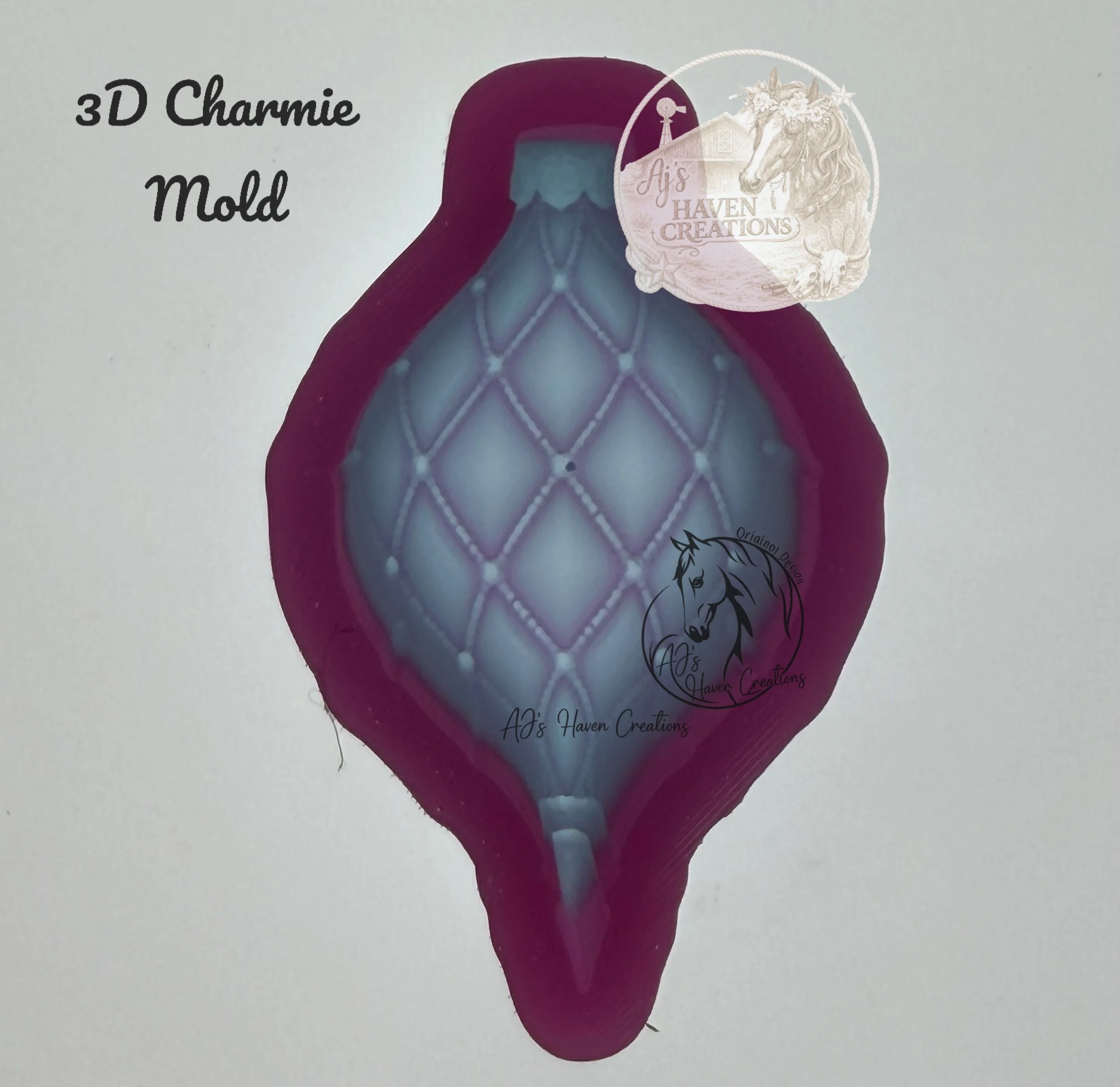 Harlequin Ornament Charmie 3D