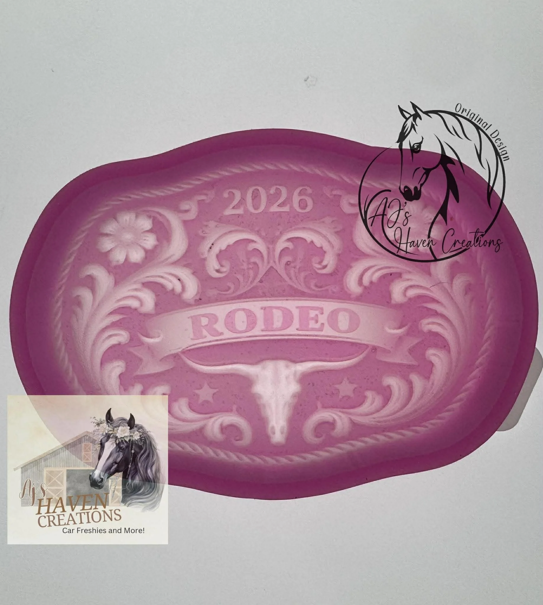 2026 Rodeo Buckle 3D