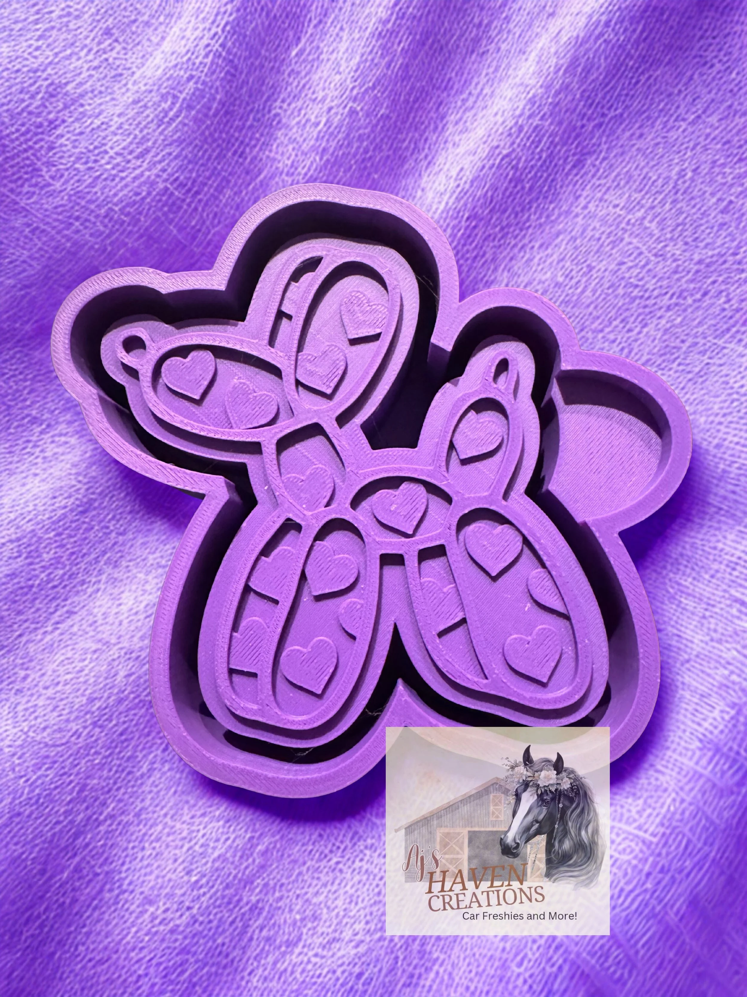 Balloon dog Hearts