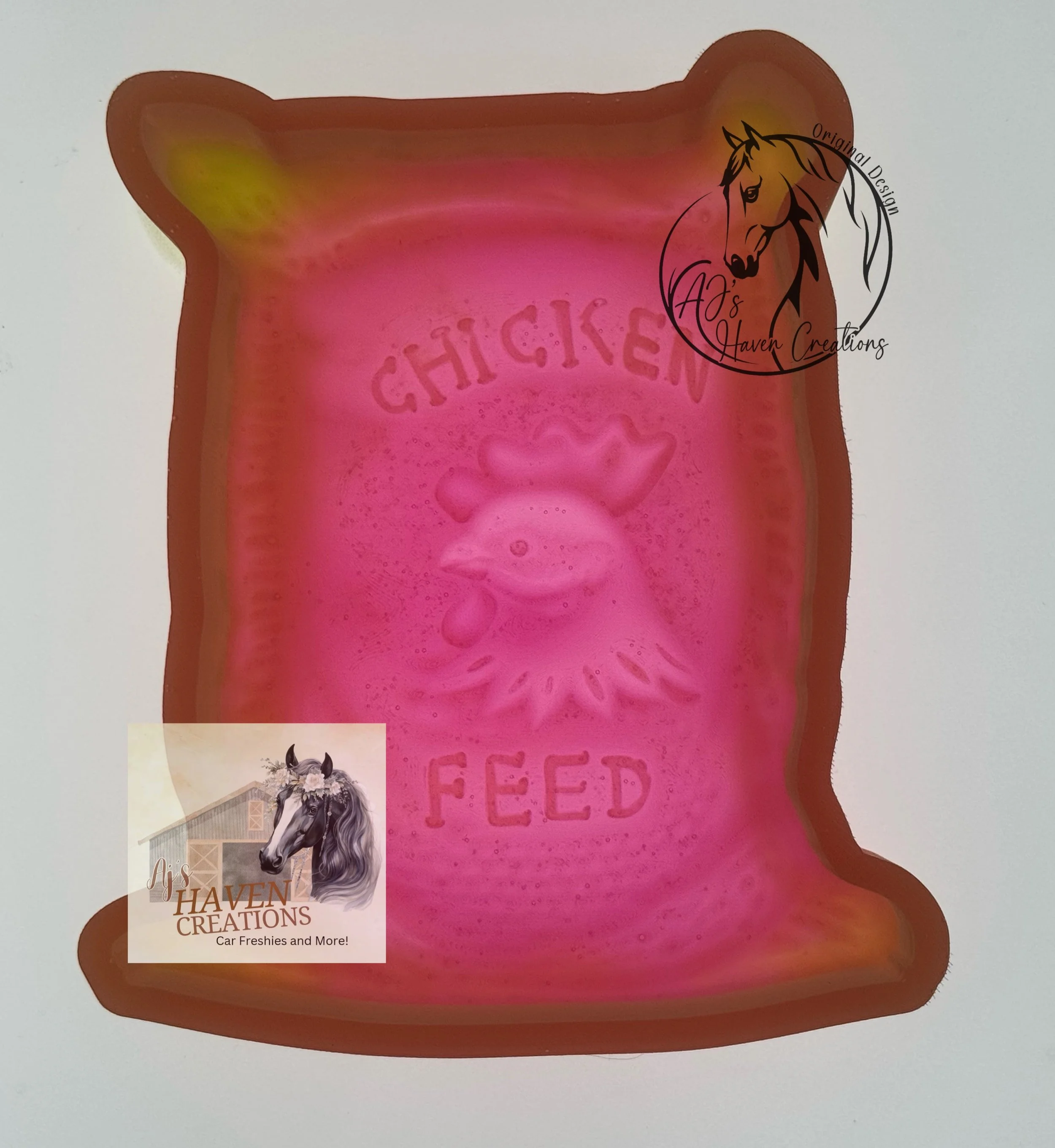 Chicken Feed Bag 3D