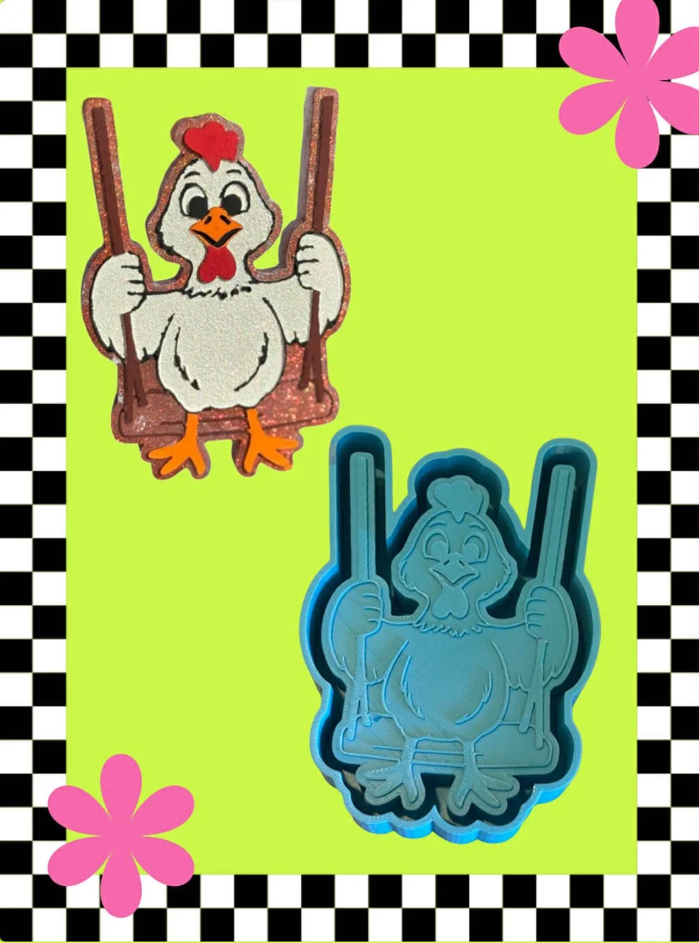 Chicken on Swing