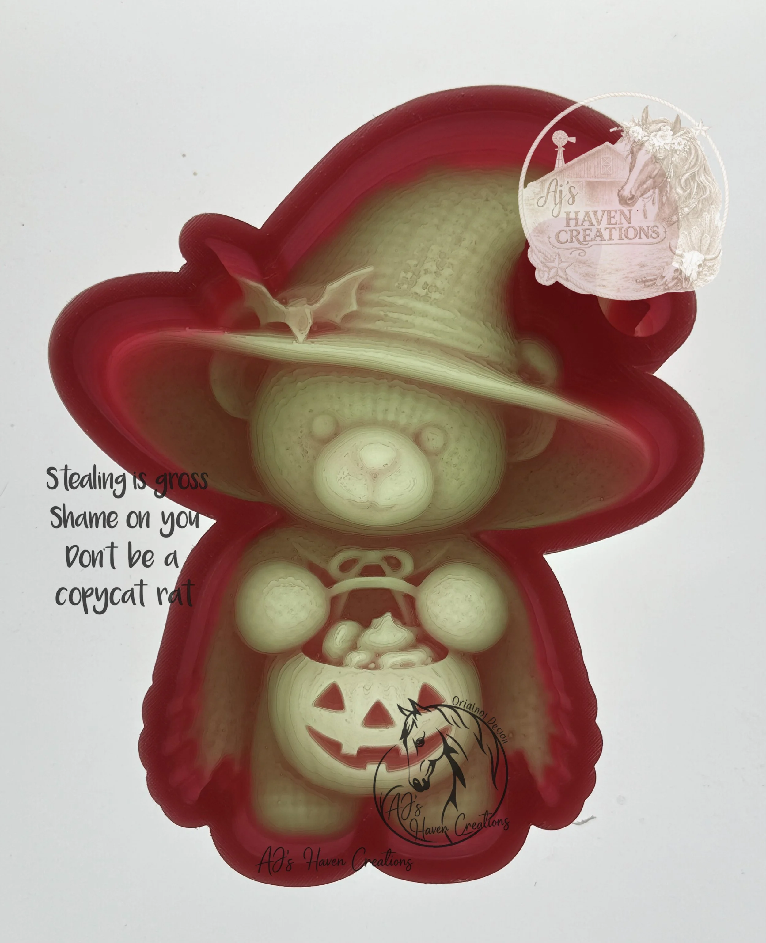 Witchy Bear 3D
