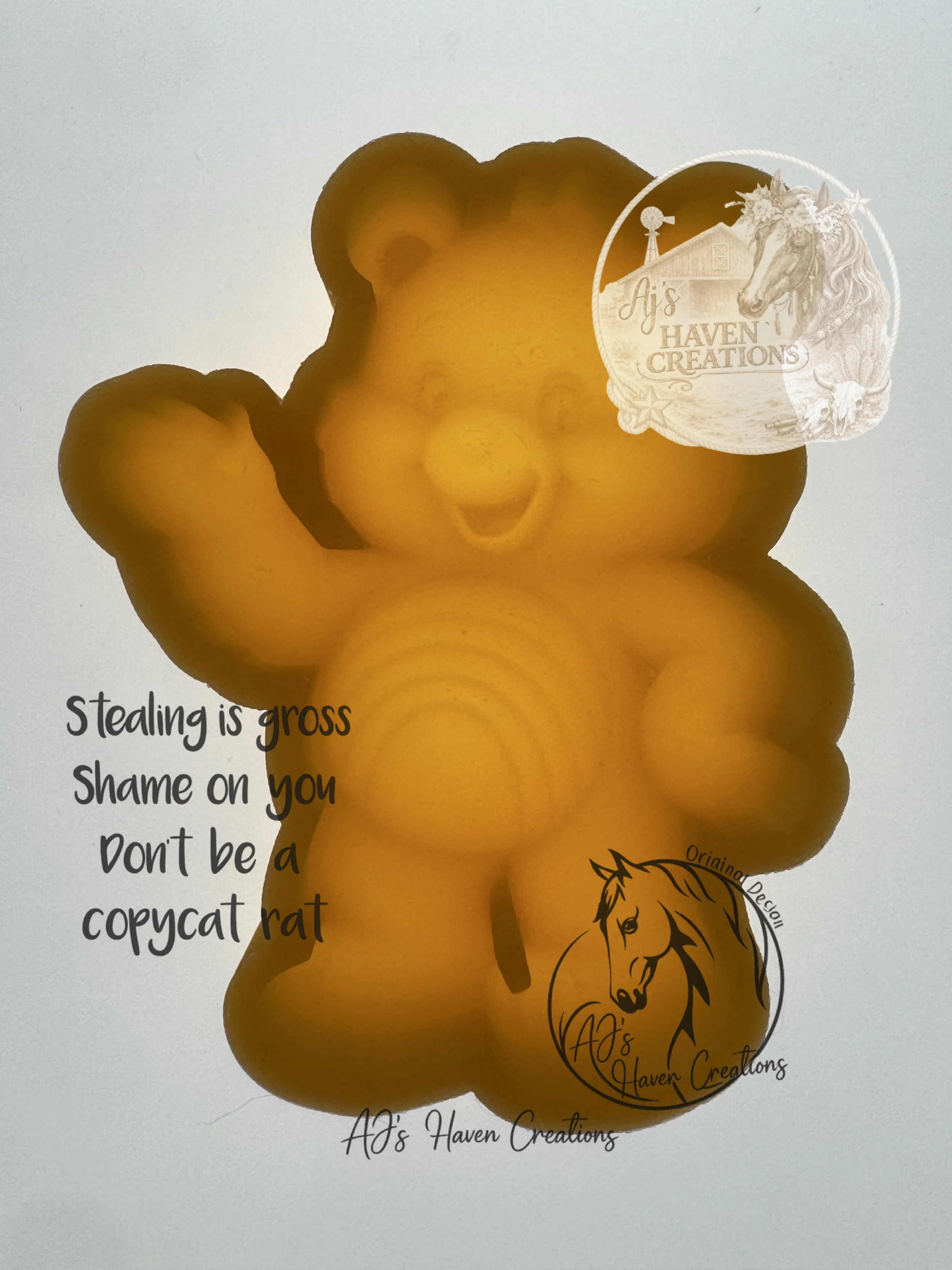 Rainbow Bear 3D