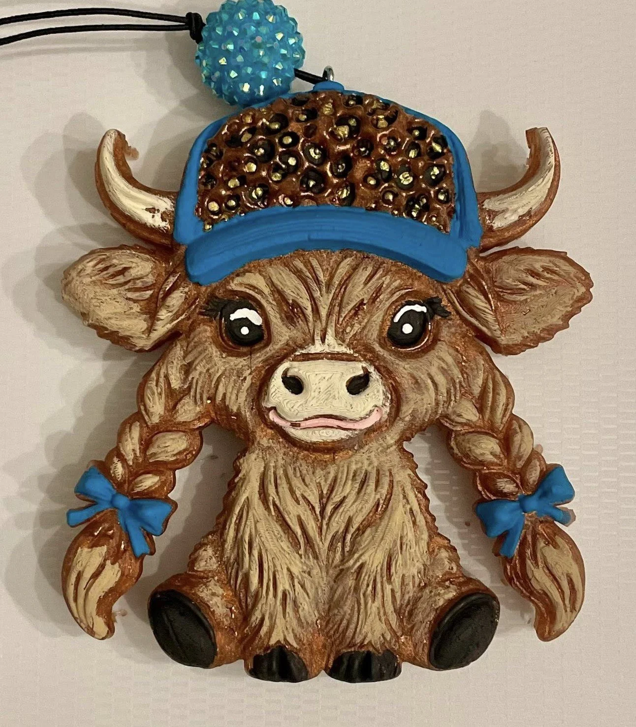 Cheetah Hat Cow 3D