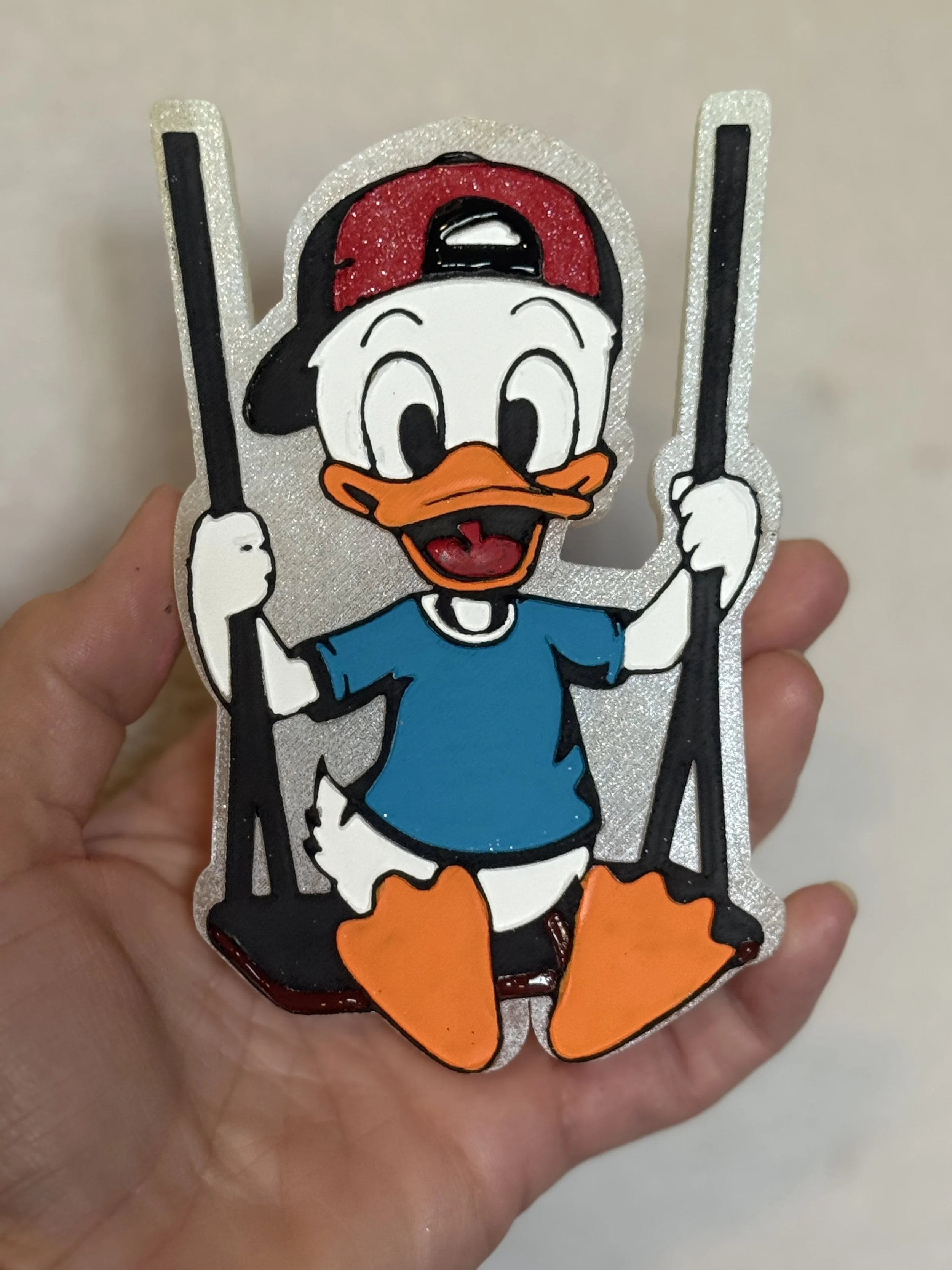 Duck on Swing