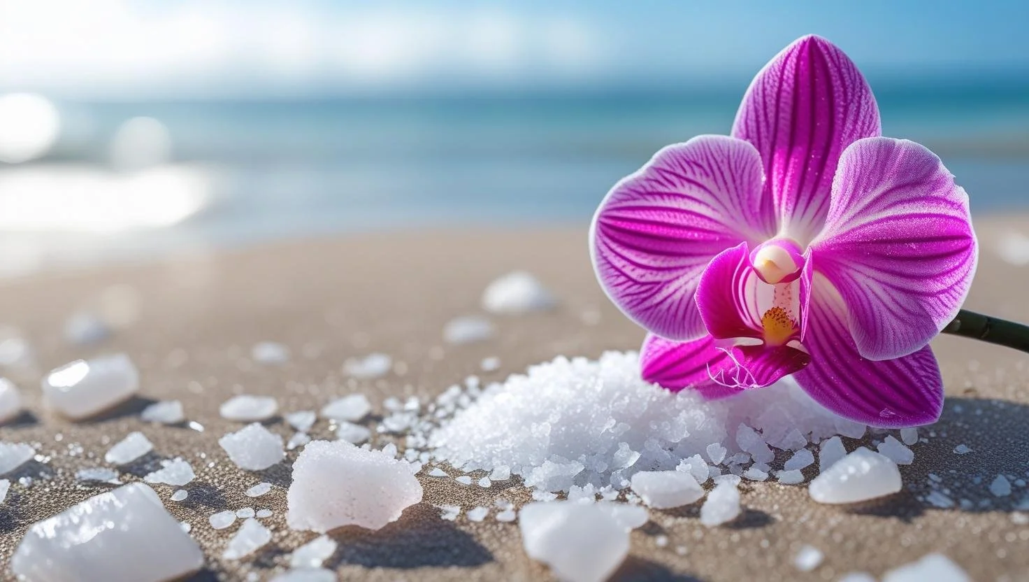 Sea Salt and Orchid