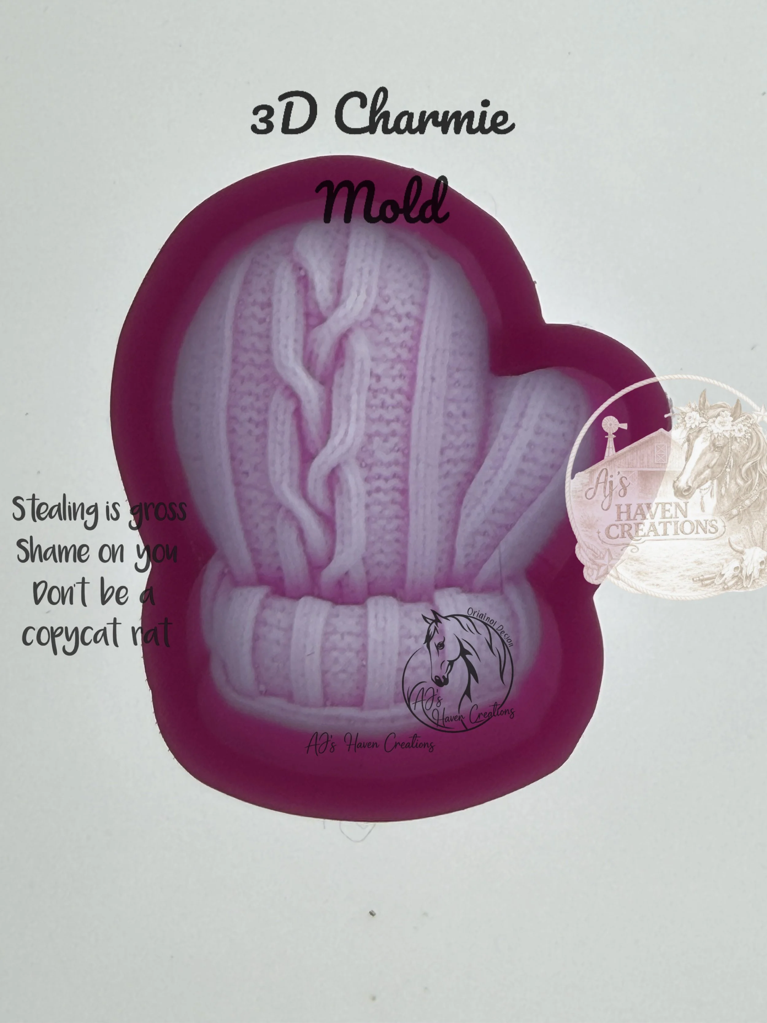 3D Mitten Charmie