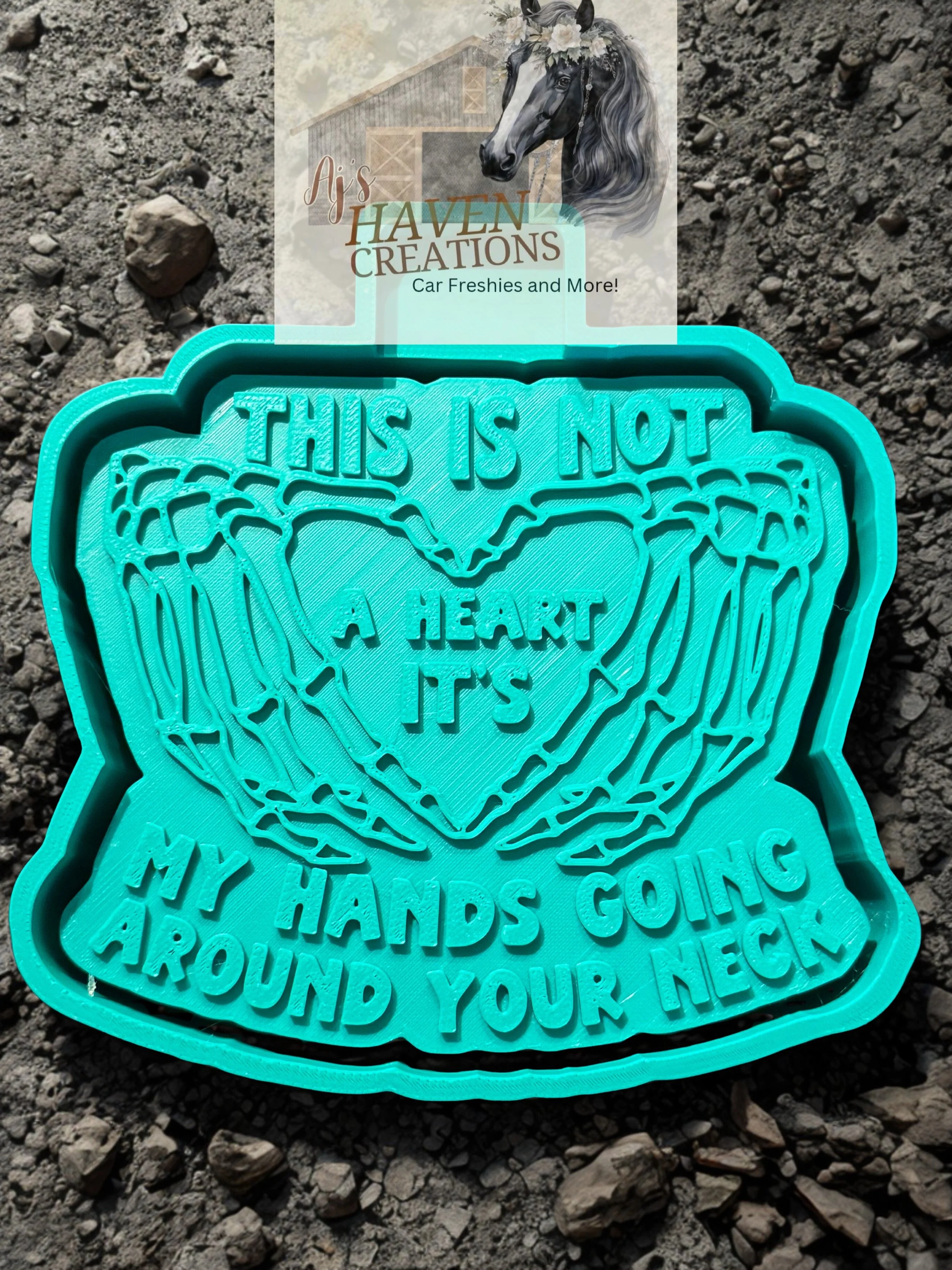 Not a Heart- skeleton hands