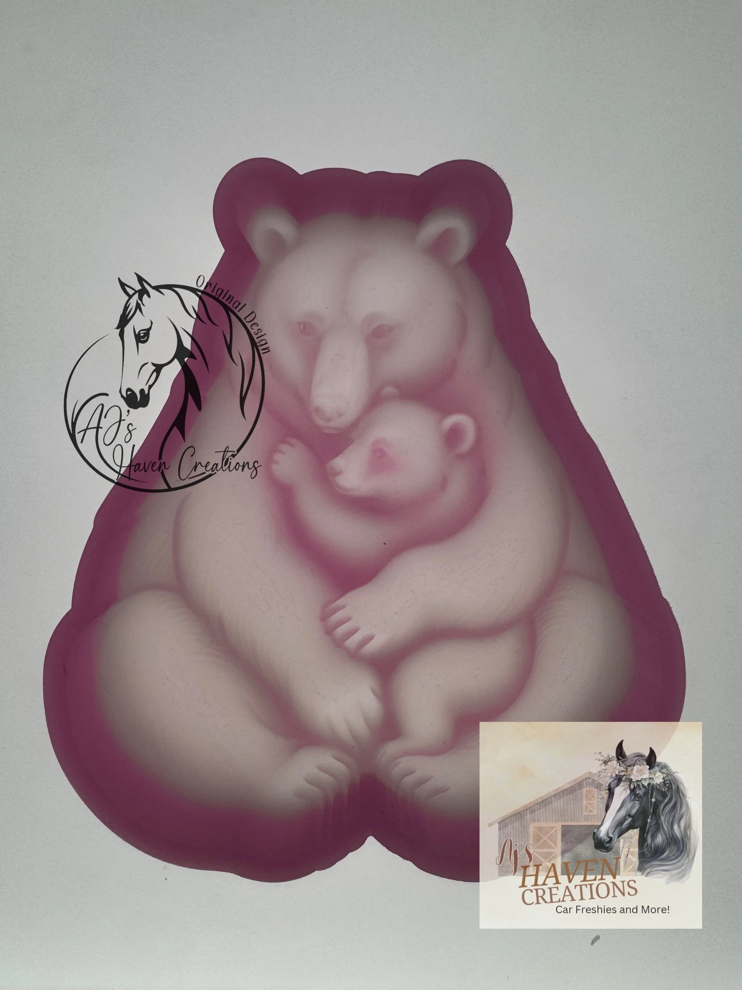 Bear and Baby 3D