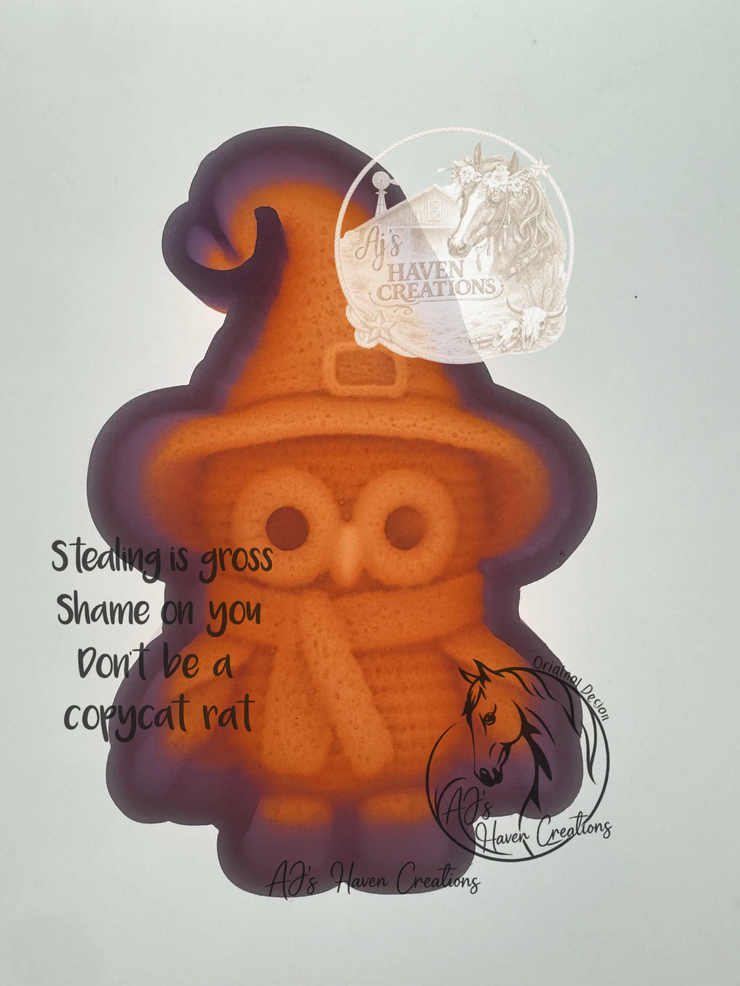 Witchy Owl 3D