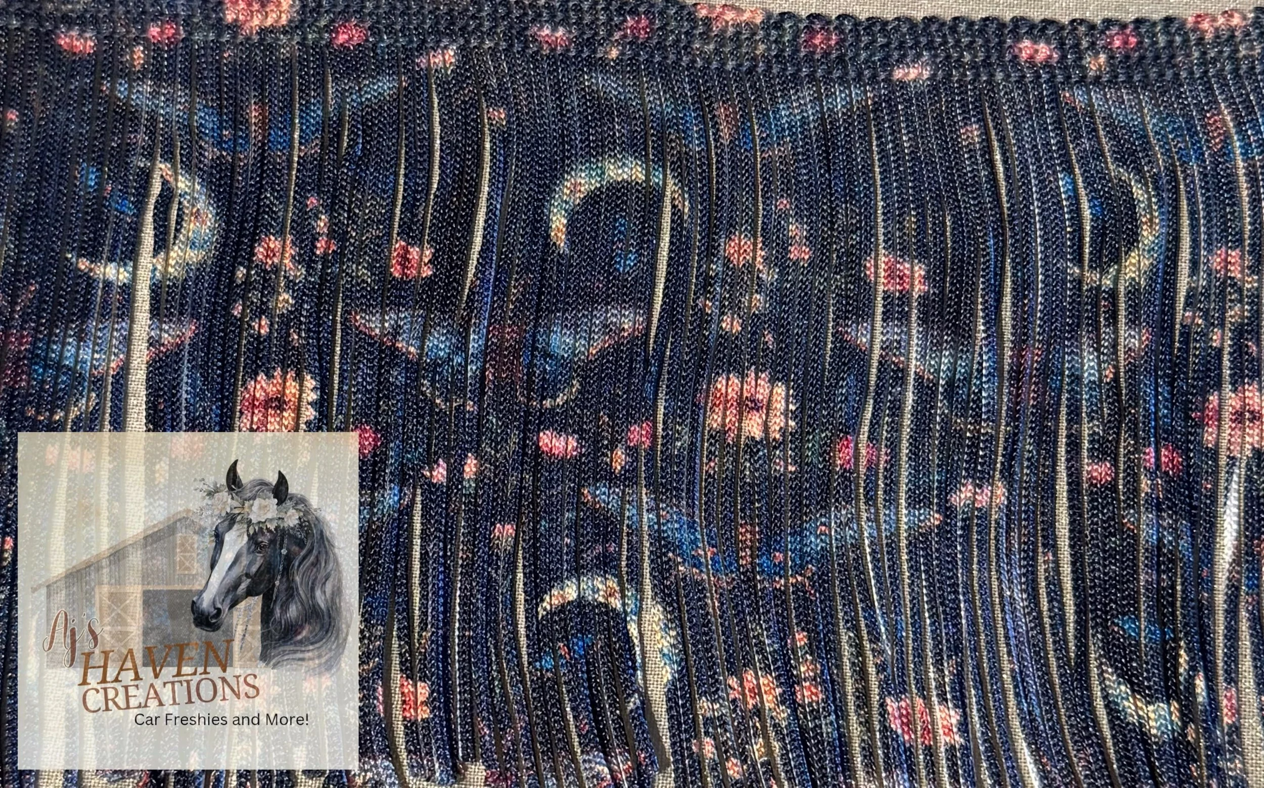 Butterflies and moons, florals 4"