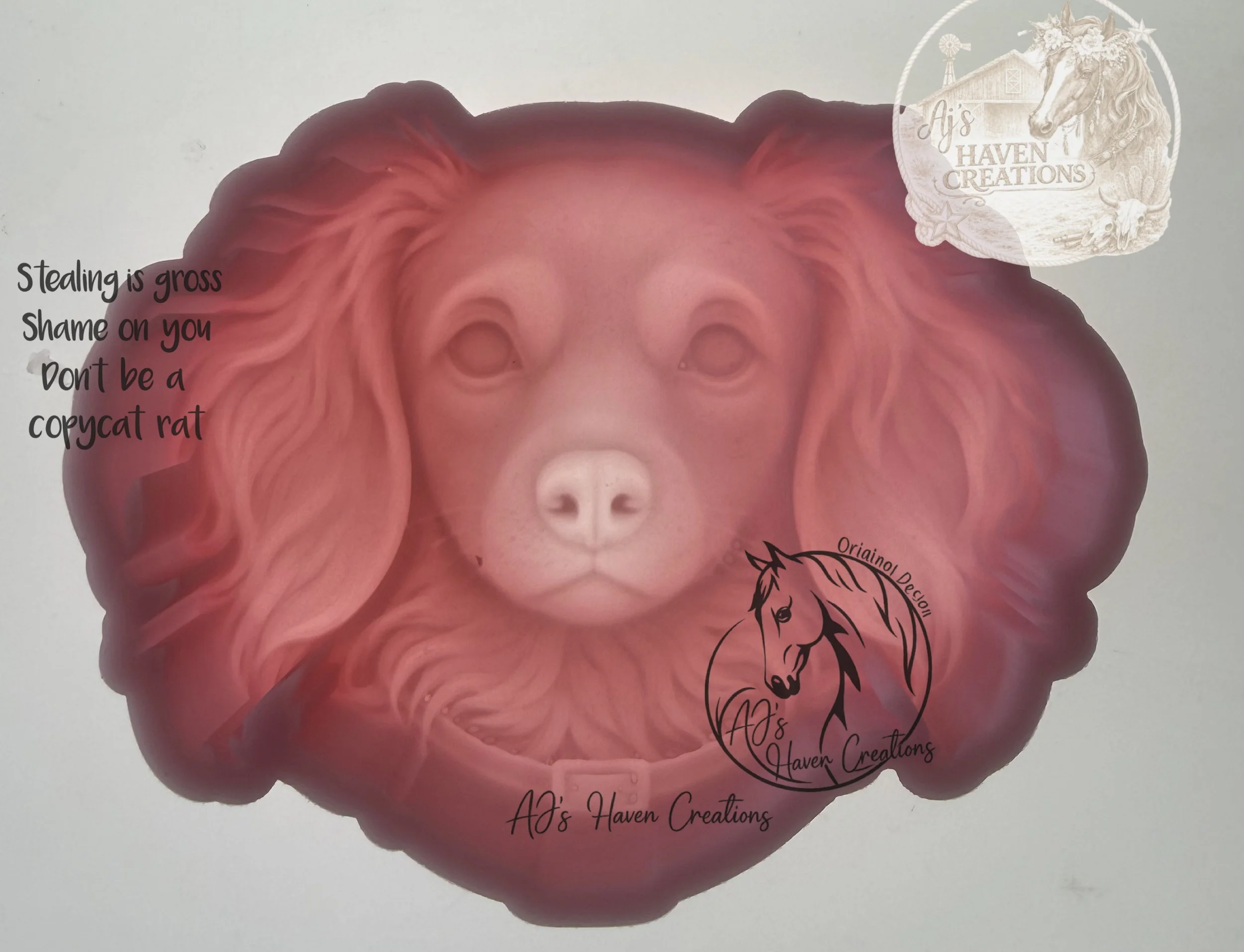Long Haired Doxie / Chiweenie 3D