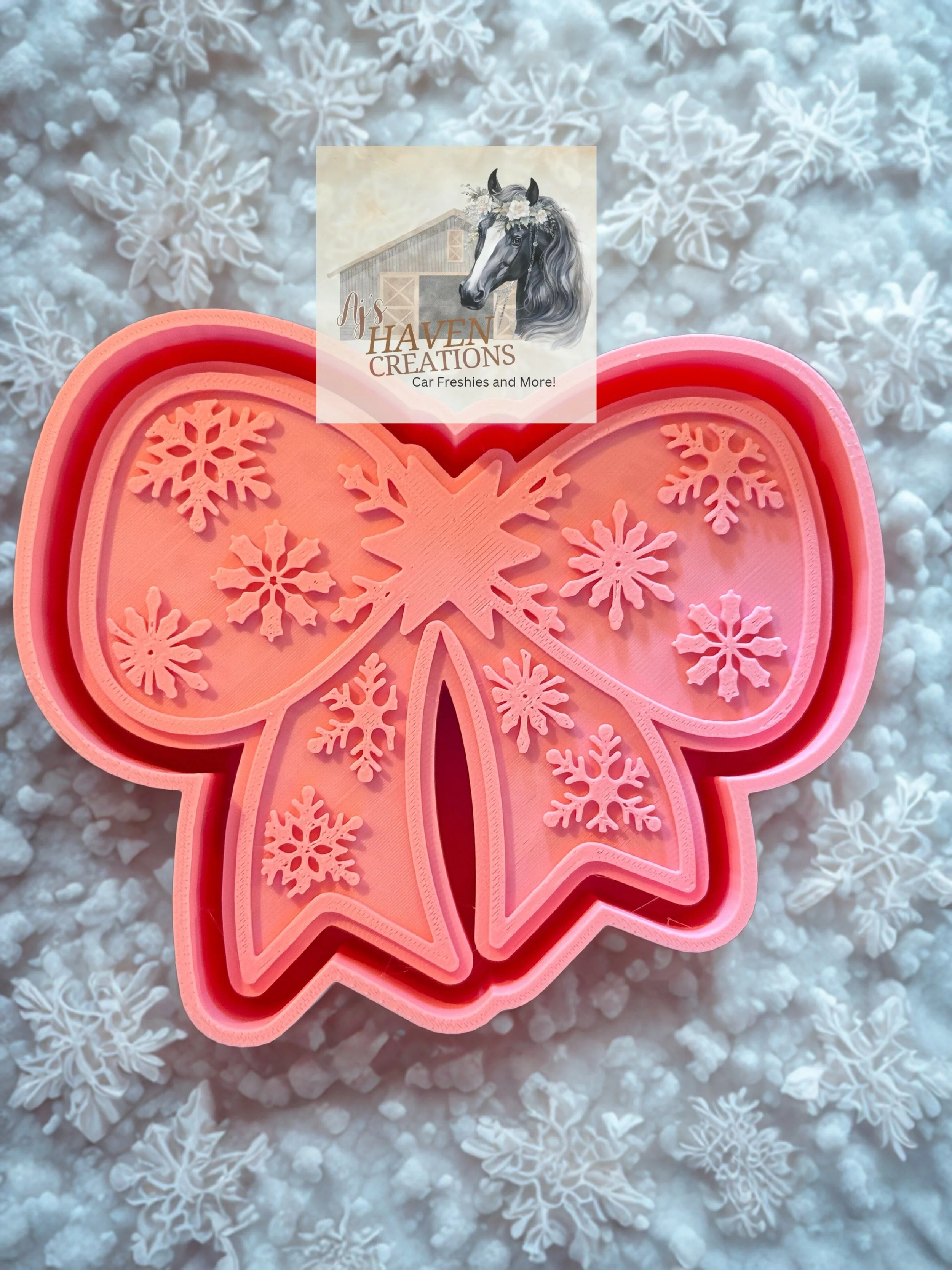 Snowflakes Bow