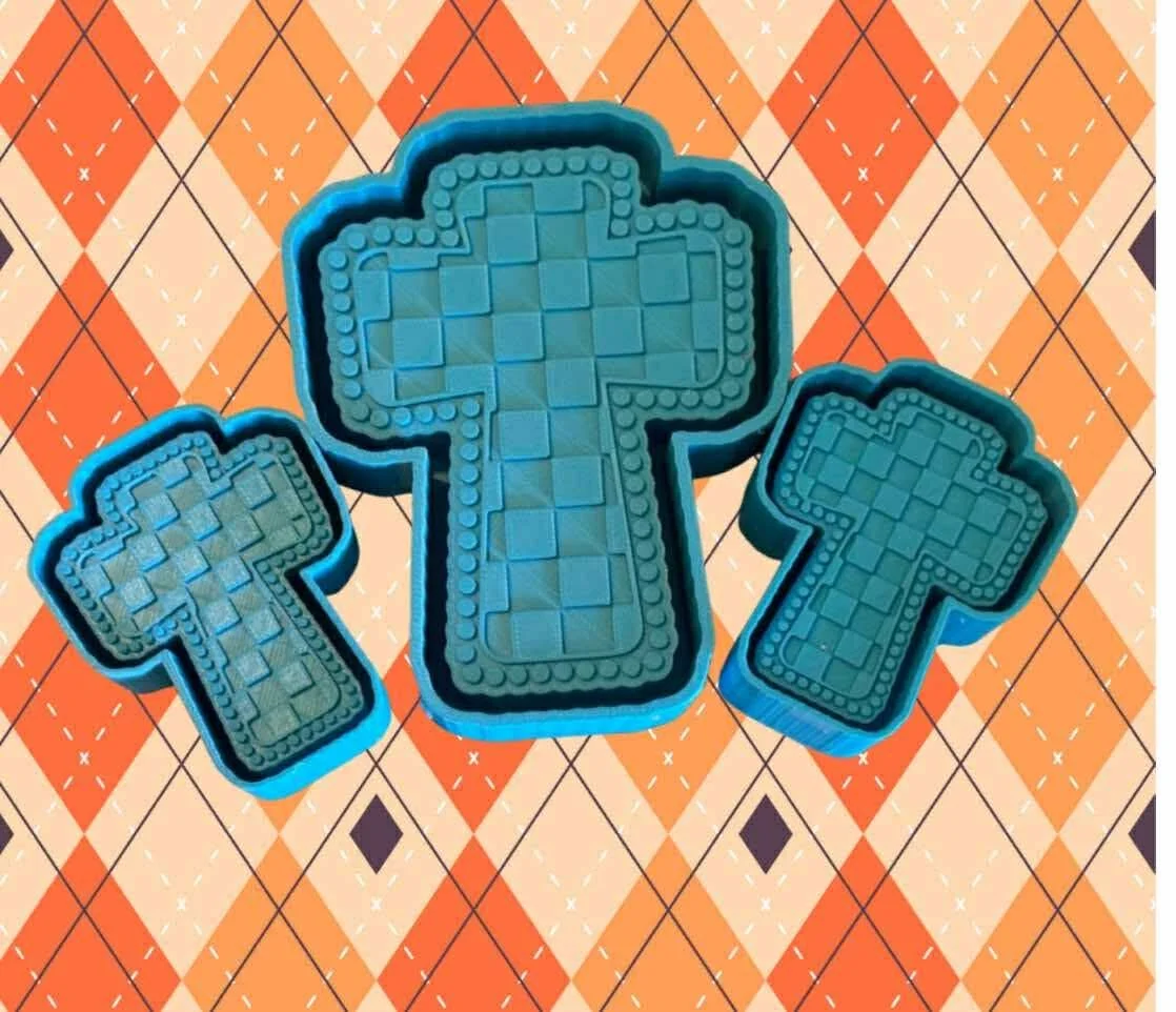 Checkered cross SET