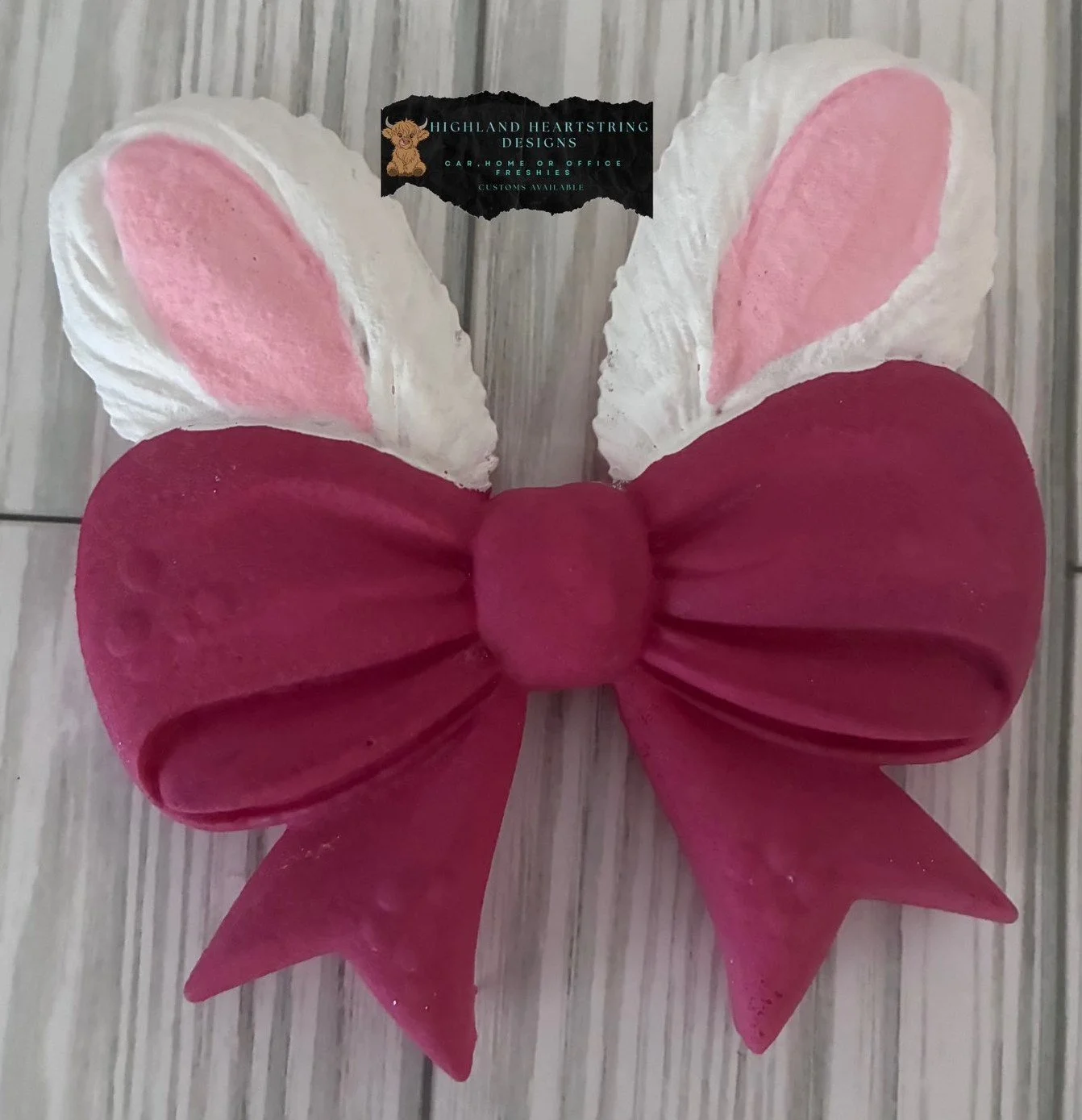 Bunny Ears Bow 3D