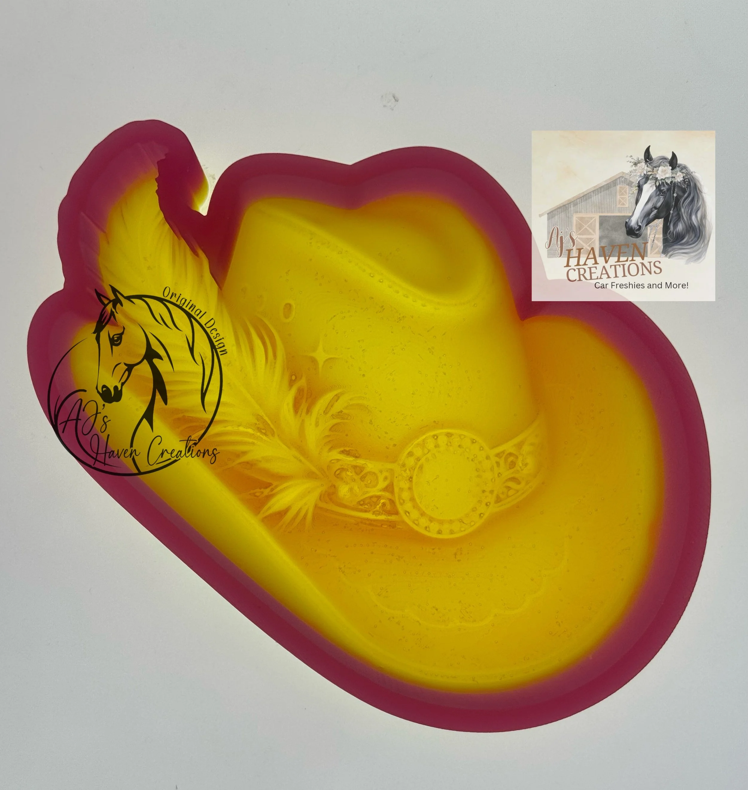 Cowgirl Hat Feather 3D