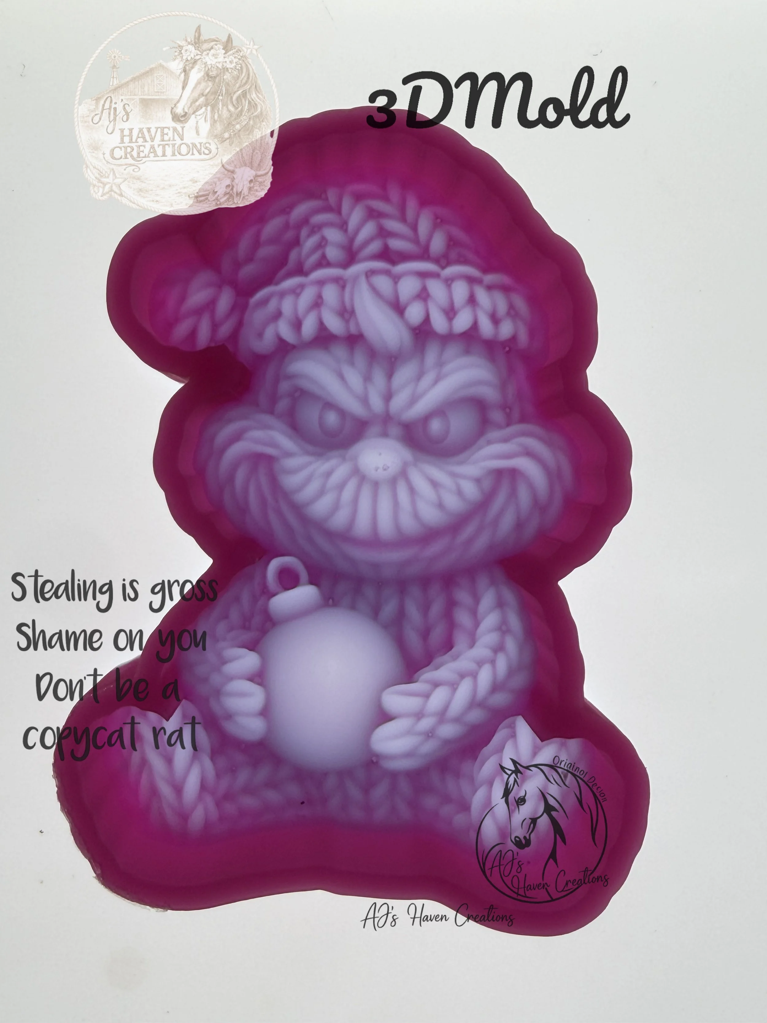 Knitted Mean Guy 3D