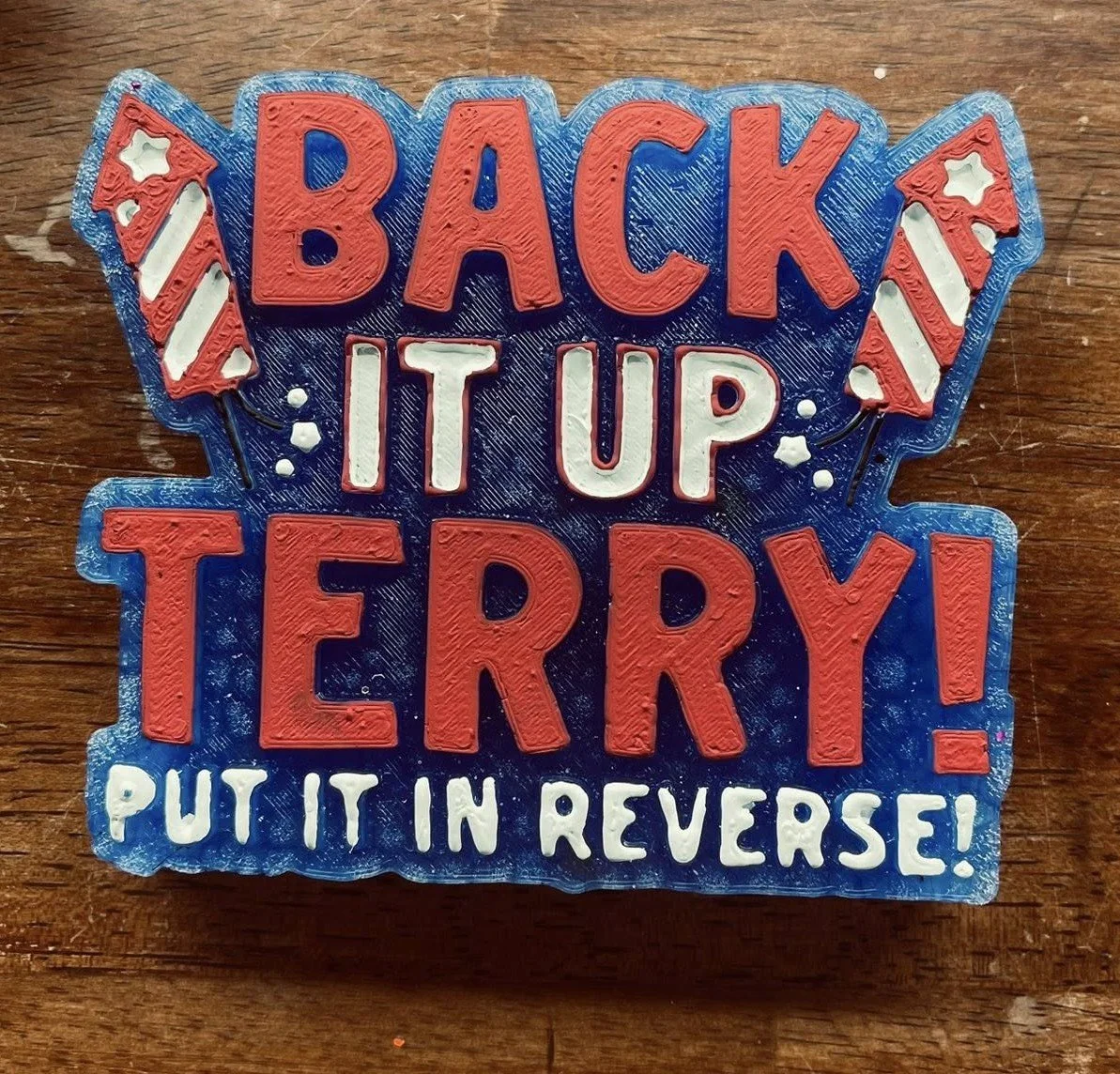 Back it up Terry