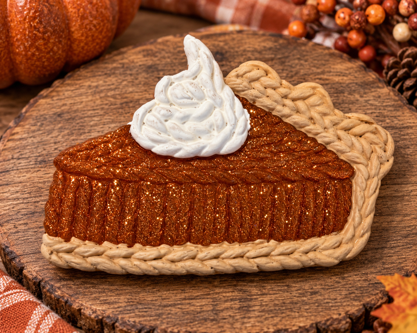 Yarn slice of Pie 3D