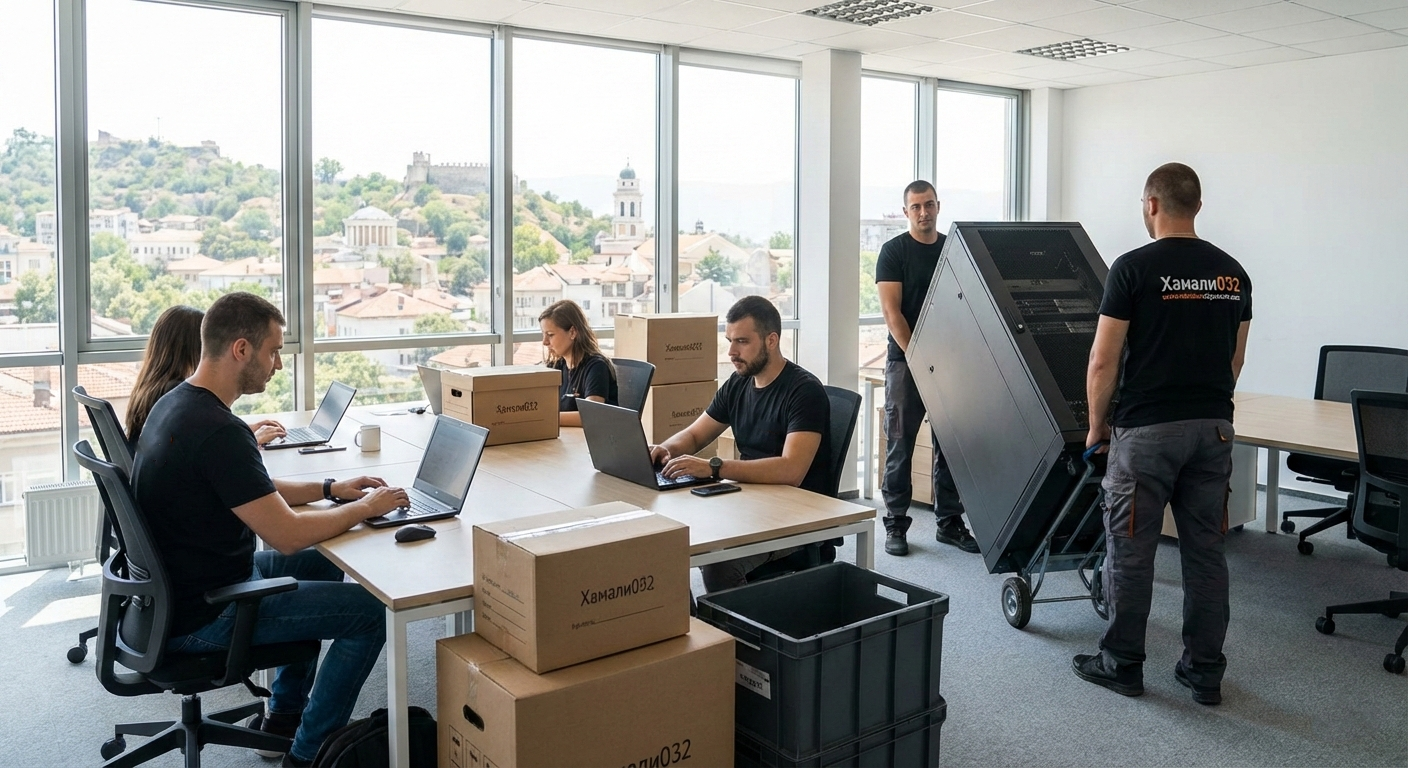 Преместване на офиси в Пловдив: Стратегии за запазване на производителността с Хамали032