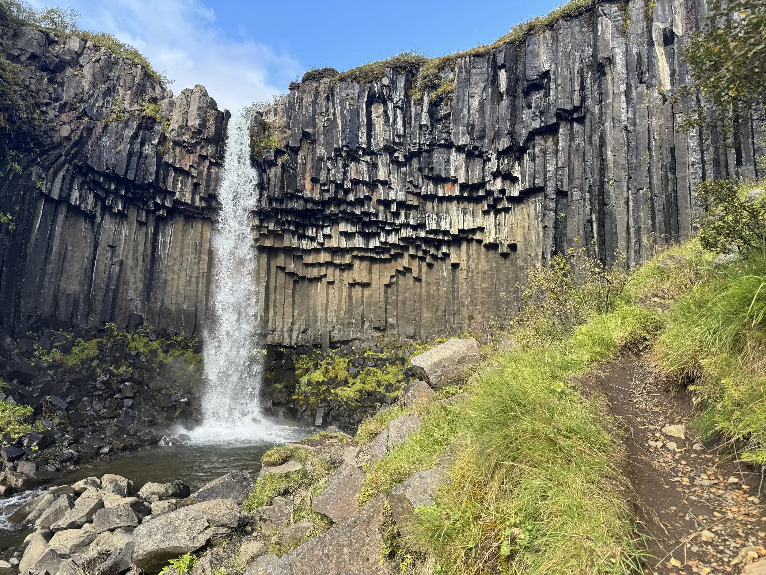 Svartifoss Waterfall