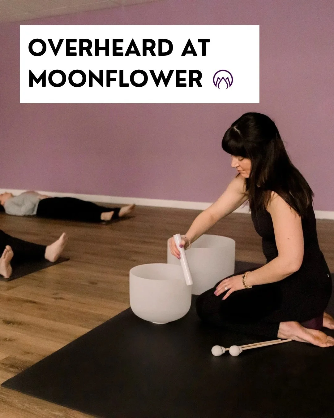 🌙✨ Overheard at Moonflower ✨🌙

Sometimes our community says it better than we ever could. 💜

These are the moments we overhear after class. The reminders that slowing down isn&rsquo;t about escaping life&mdash;it&rsquo;s about finding a way to mov