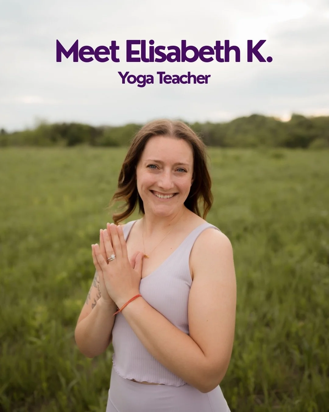 Meet Elisabeth 💛

If you&rsquo;ve taken one of her classes, you&rsquo;ve probably already experienced her calm, thoughtful presence. If you haven&rsquo;t yet... we have a feeling you&rsquo;re going to love practicing with her.

Yoga has been a huge 