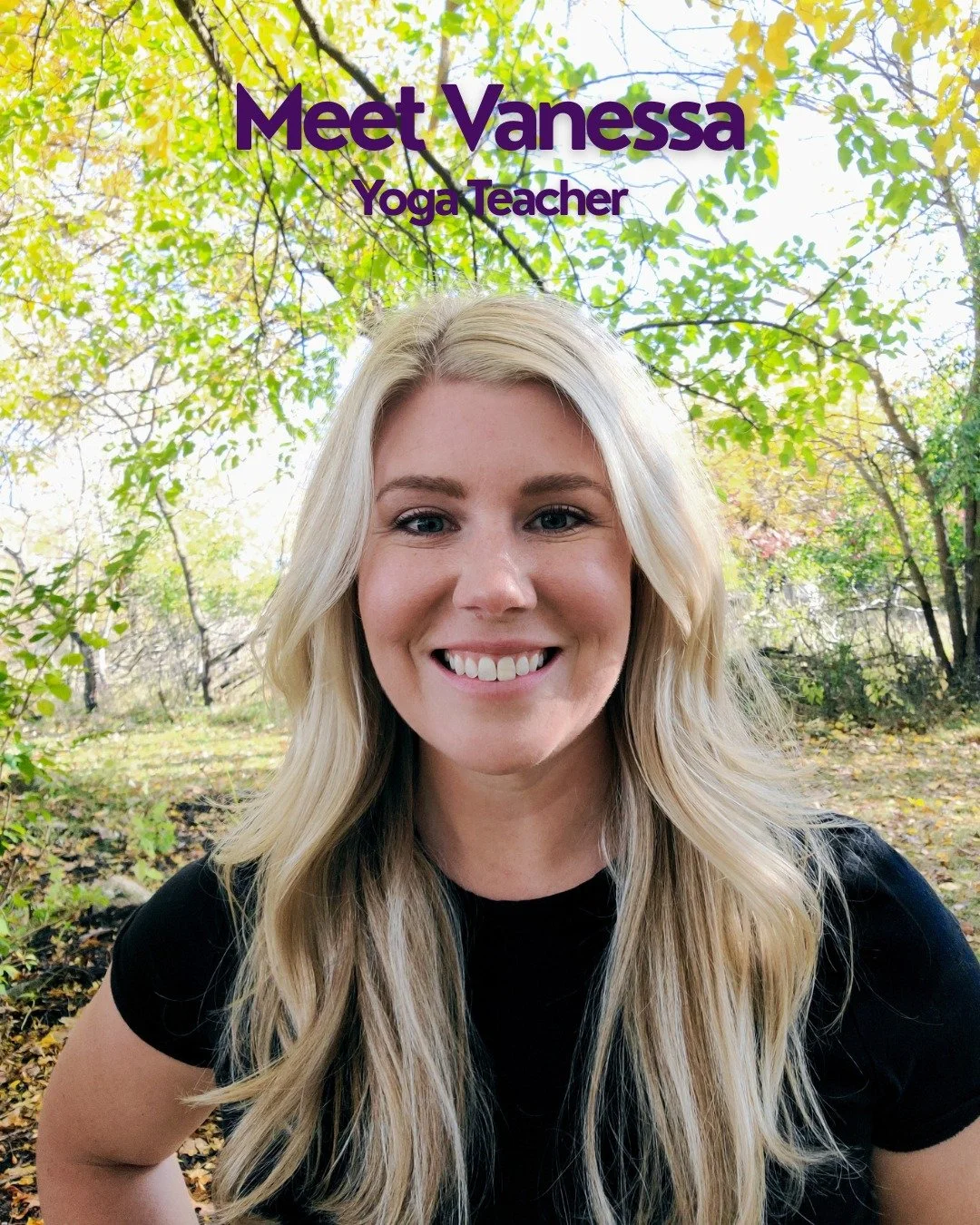 Meet Vanessa. 💜

If you've practiced with Vanessa before, you've likely experienced her thoughtful presence, warm smile, and the way she gently invites you to slow down and reconnect&mdash;with your breath, your body, and yourself.

Yoga has been pa