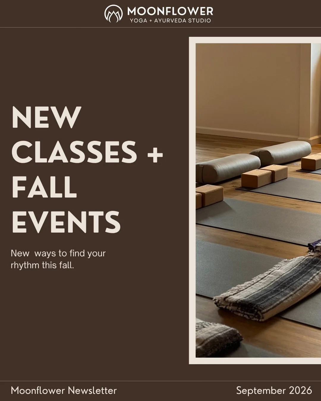 ✨ New things are blooming at Moonflower! ✨

We&rsquo;ve added two new classes to the schedule: RECEIVE and CENTER, plus two upcoming events you won&rsquo;t want to miss! 

Come explore, play, recharge, and make time for yourself this season.
 
Check 