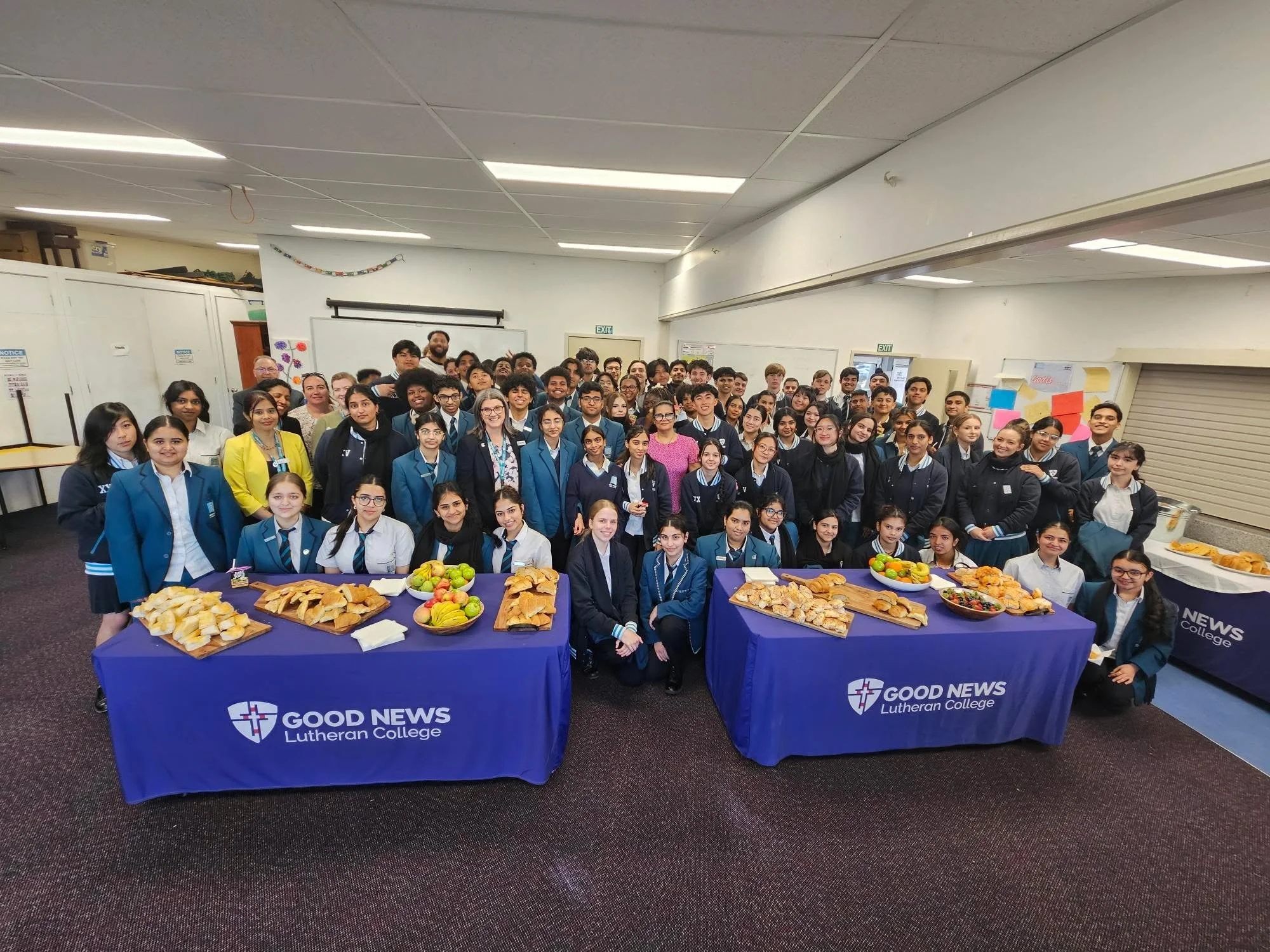 A special morning for our Year 12s! Today they enjoyed a final breakfast and chapel service, where Pastor Jordan shared words of encouragement and wisdom to guide them as they enter a new season of life.