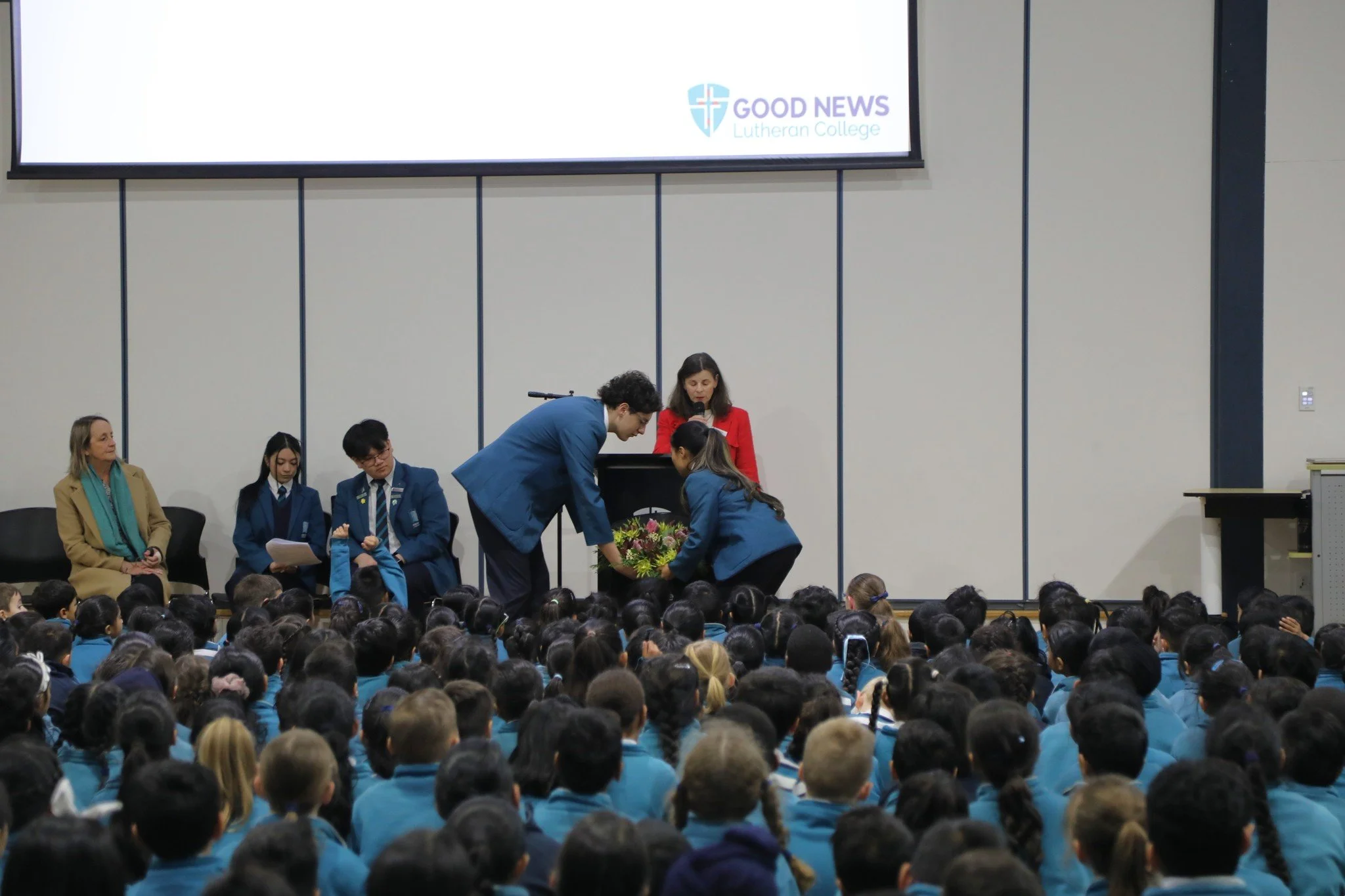 Today, we gathered for a Service of Remembrance and observed a moment of silence to honour and acknowledge all who have served &mdash; and those who made the ultimate sacrifice for our country.

Our College Captains laid a wreath as a symbol of respe