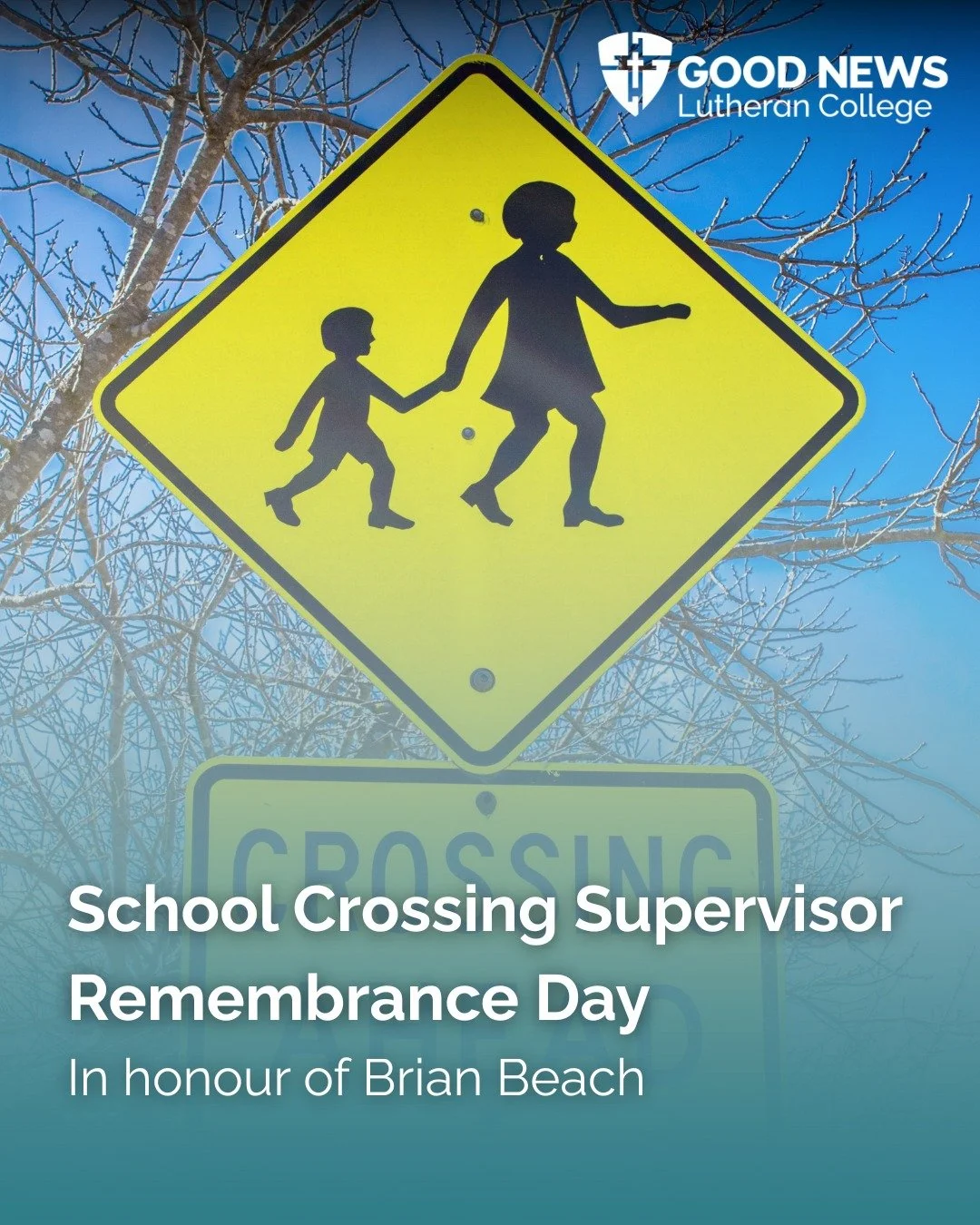Every school day, our crossing supervisors stand on the road to keep our kids safe.

Today, they are wearing safety ribbons to honour Brian Beach, a Wodonga supervisor tragically killed on his crossing whilst on duty in 2024.

A reminder to slow down