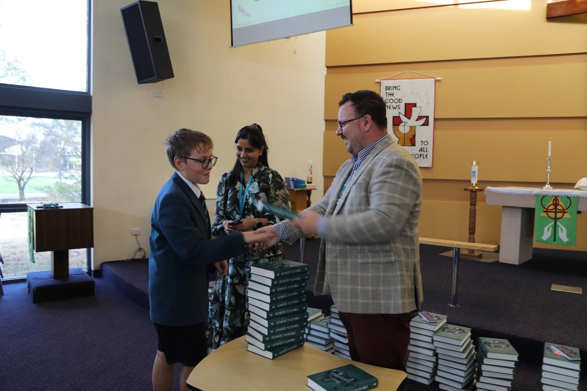 This morning, our Year 7 students gathered for a special Chapel service to receive their very own Youth Bibles 📖 &ndash; a meaningful gift they will use throughout their high school journey.

This important milestone marks the beginning of deeper ex