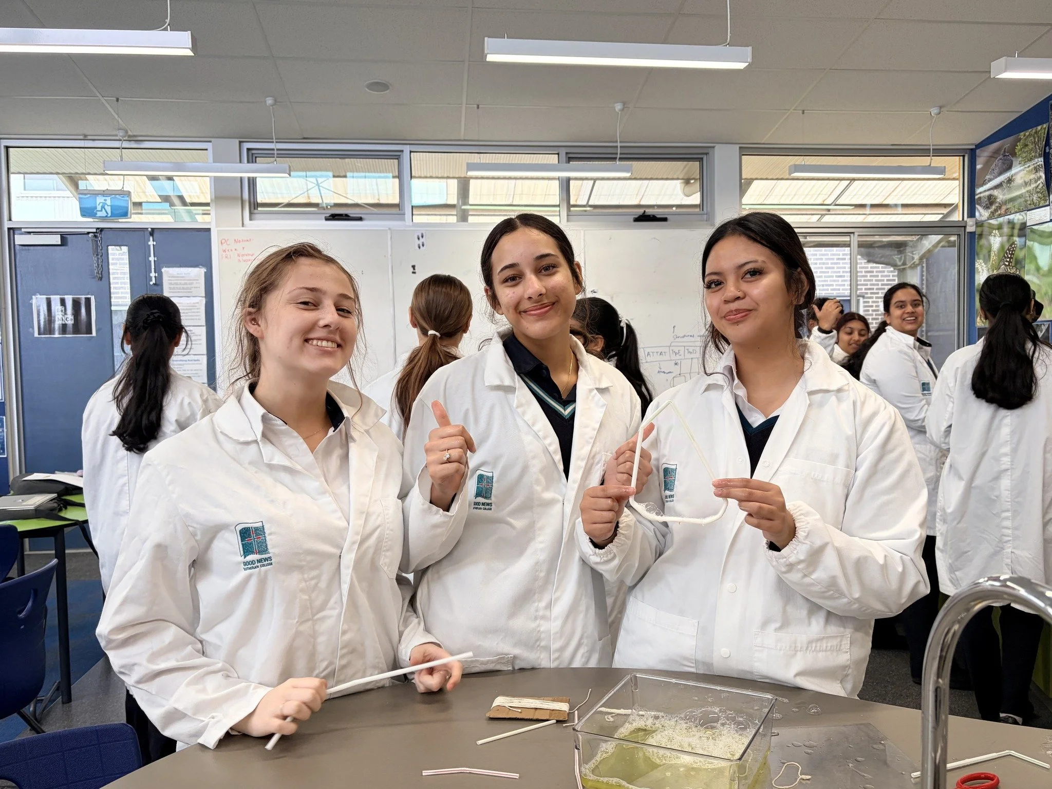 Recently, our Year 11 VCE students explored the structure of the plasma membrane through a fun and engaging &ldquo;bubble membrane&rdquo; practical. Using soap bubbles to model membrane behaviour, students dipped loops and strings into solution to ob