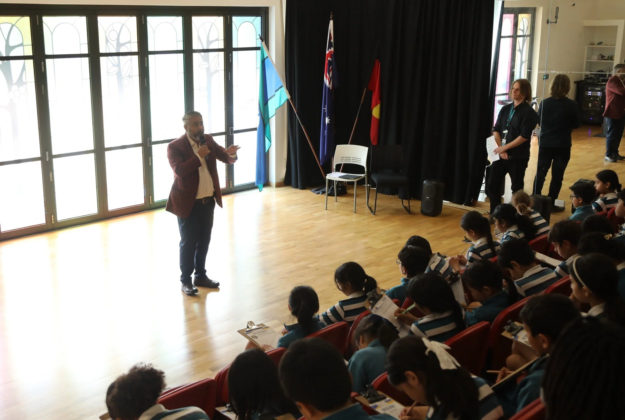 Yesterday, we were honoured to welcome Mayor of Wyndham, Preet Singh to speak with our Year 4 students about local government.

It was a fantastic interactive session, with students asking thoughtful questions and hearing about the Mayor&rsquo;s expe