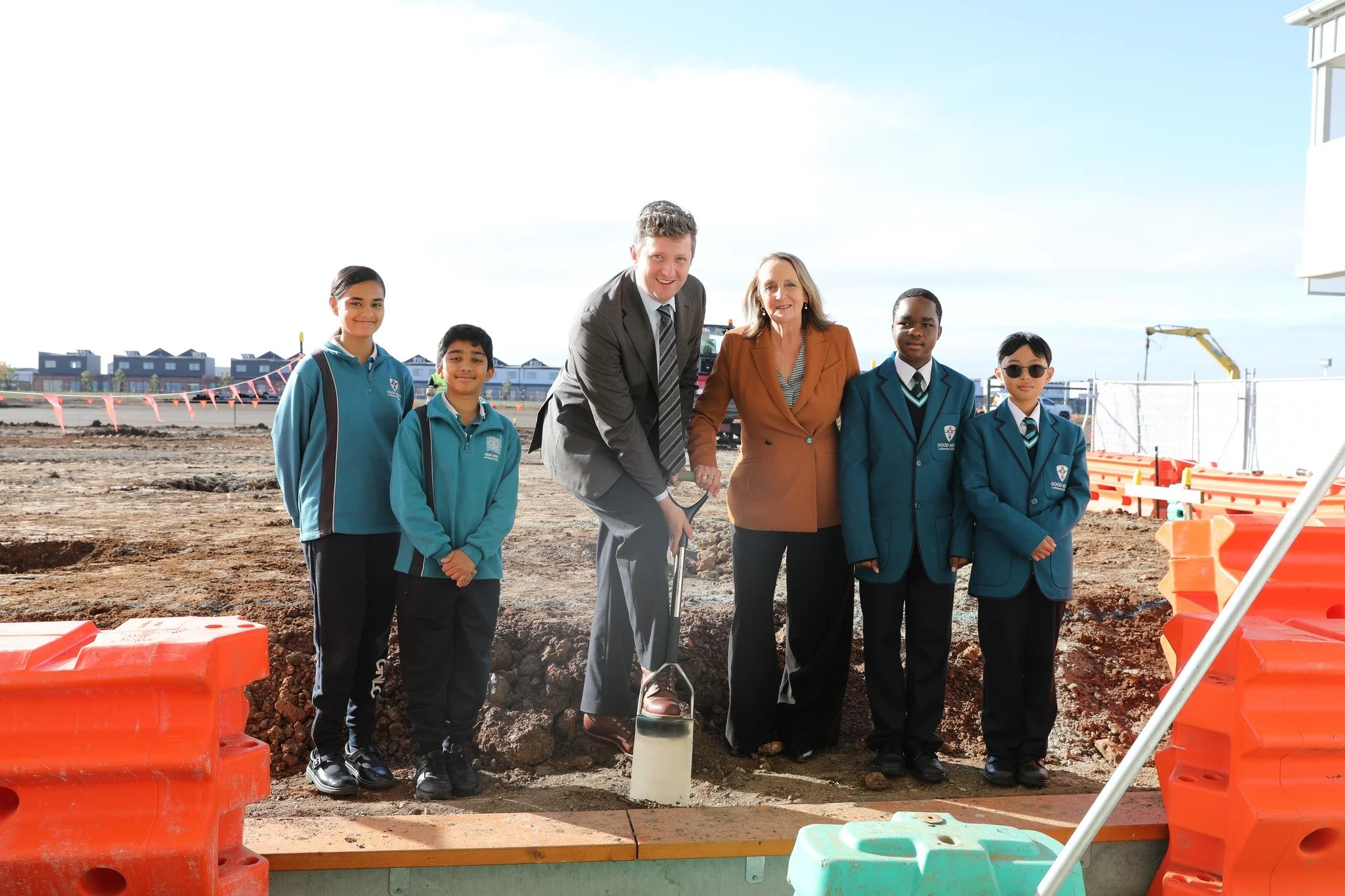 Exciting things are happening at our Mambourin Campus! 

Yesterday, we proudly celebrated a major milestone with our official Sod Turning Ceremony, marking the beginning of an exciting new building development for our growing campus community.

Four 