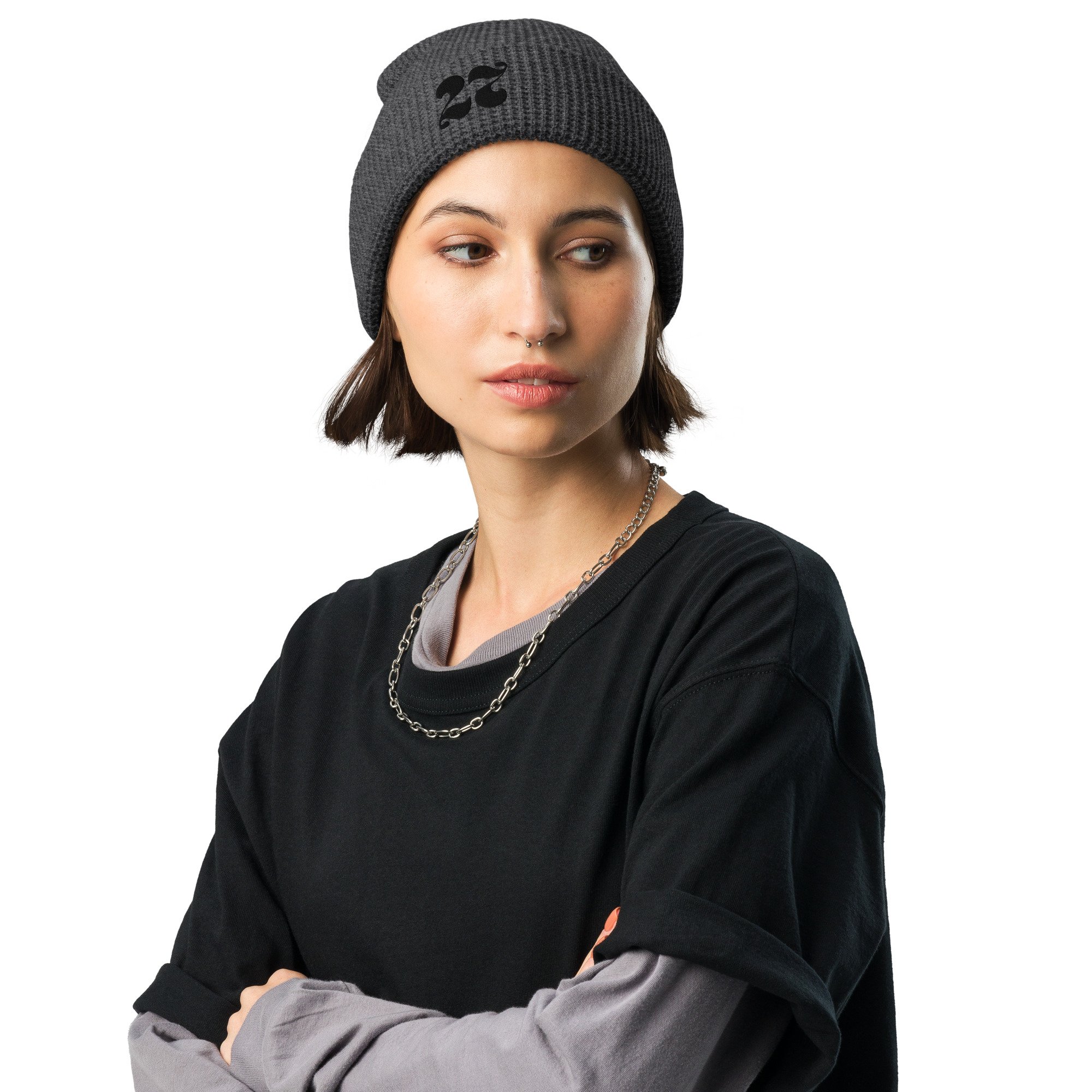 waffle-beanie-heather-charcoal-front-677cb853ba3e9.jpg