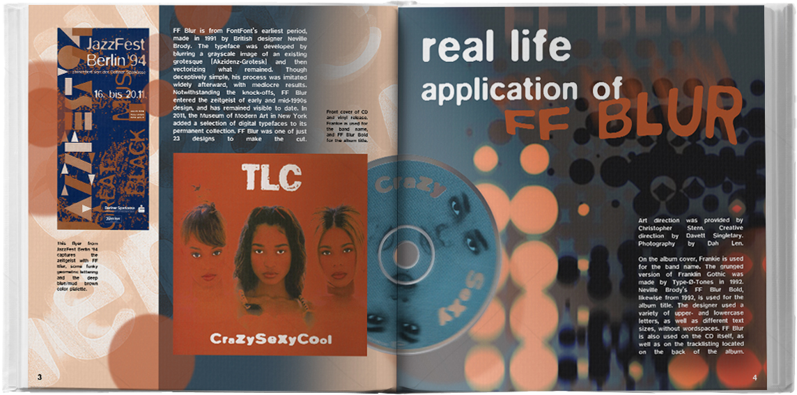 the 'ff blur' type book