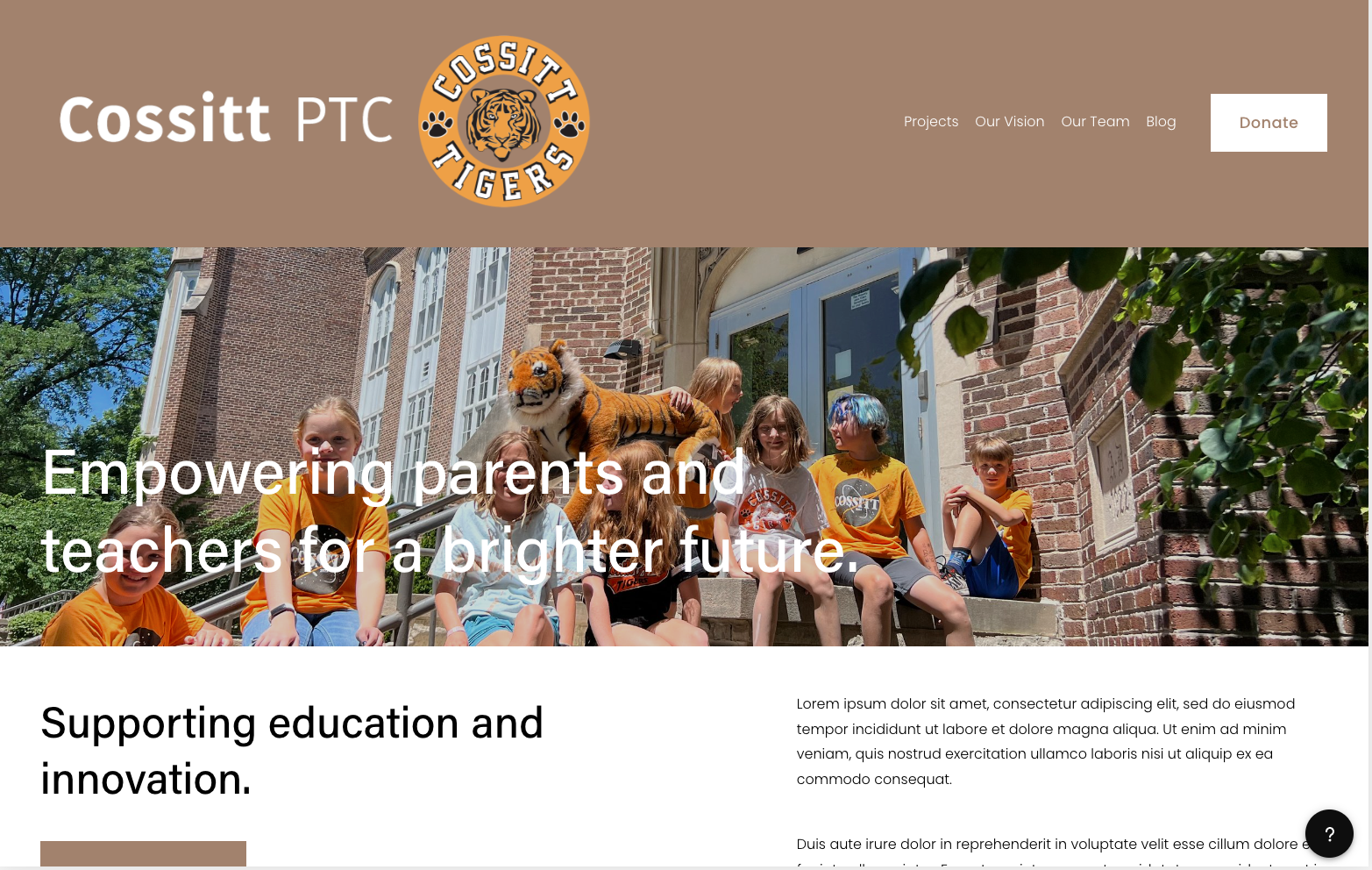 Simple and straight forward works better.