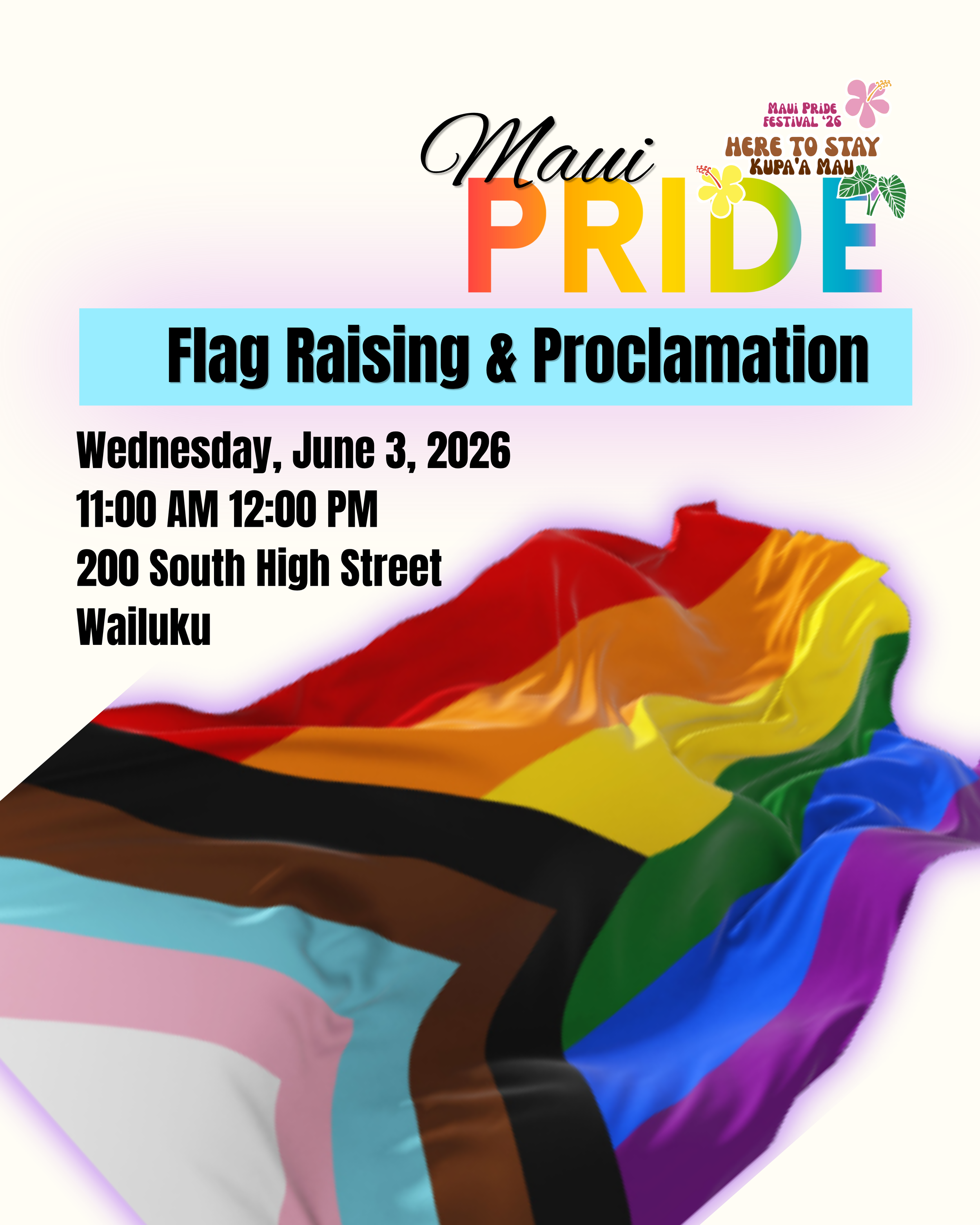 Pride Proclamation and Flag Raising